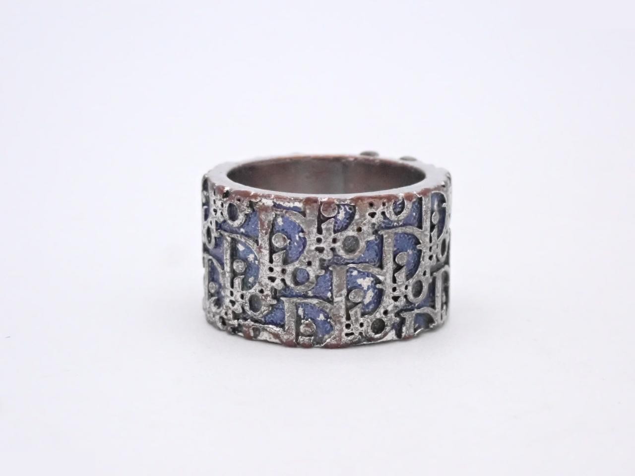 Trotter ring, blue — view 2