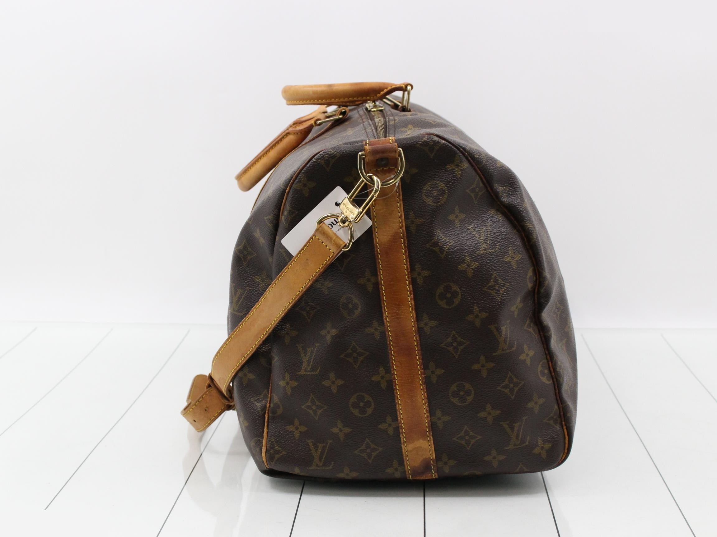 Keepall Bandoulière 55 with shoulder strap — view 3
