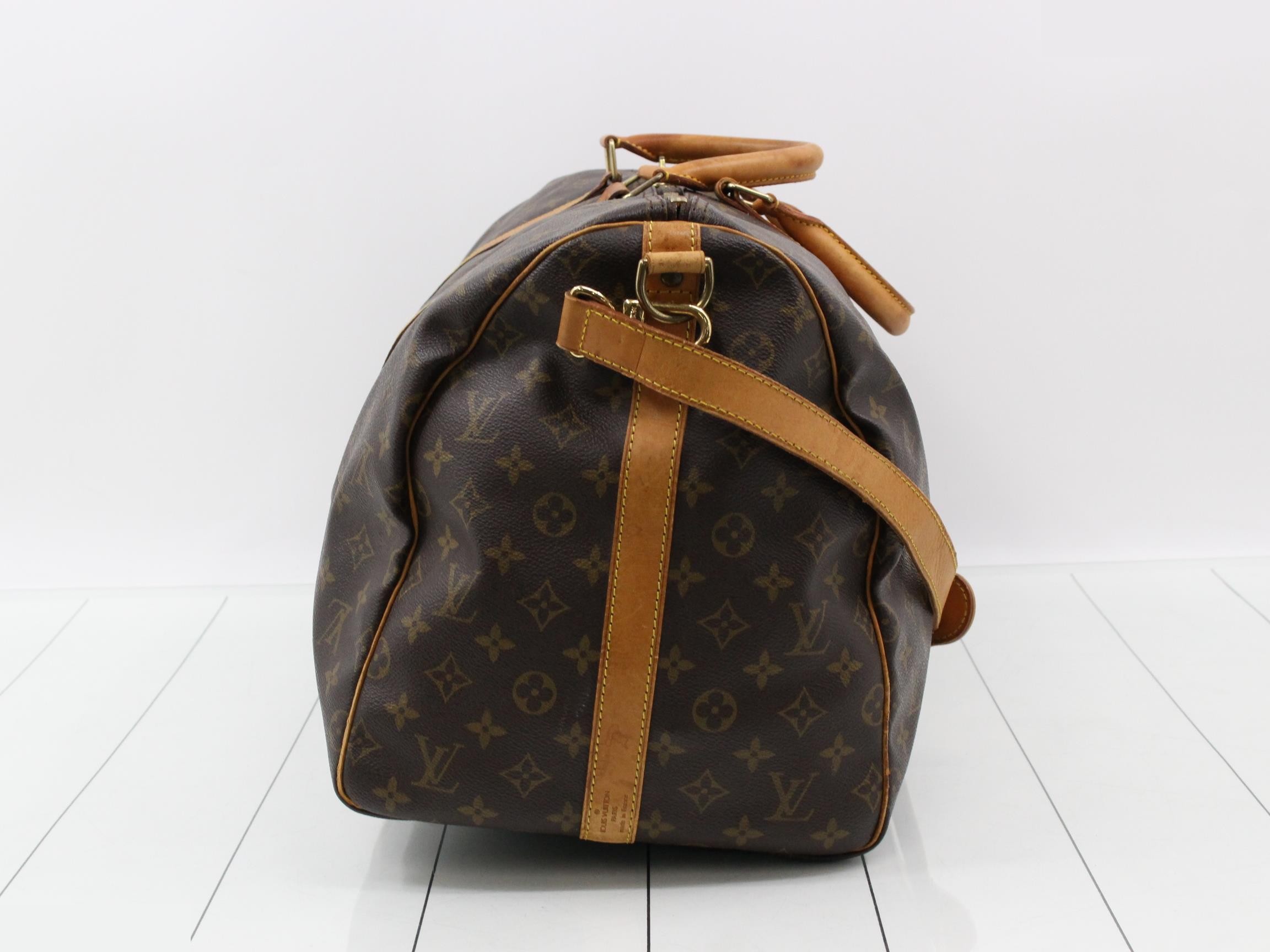 Keepall Bandoulière 55 with shoulder strap — view 4