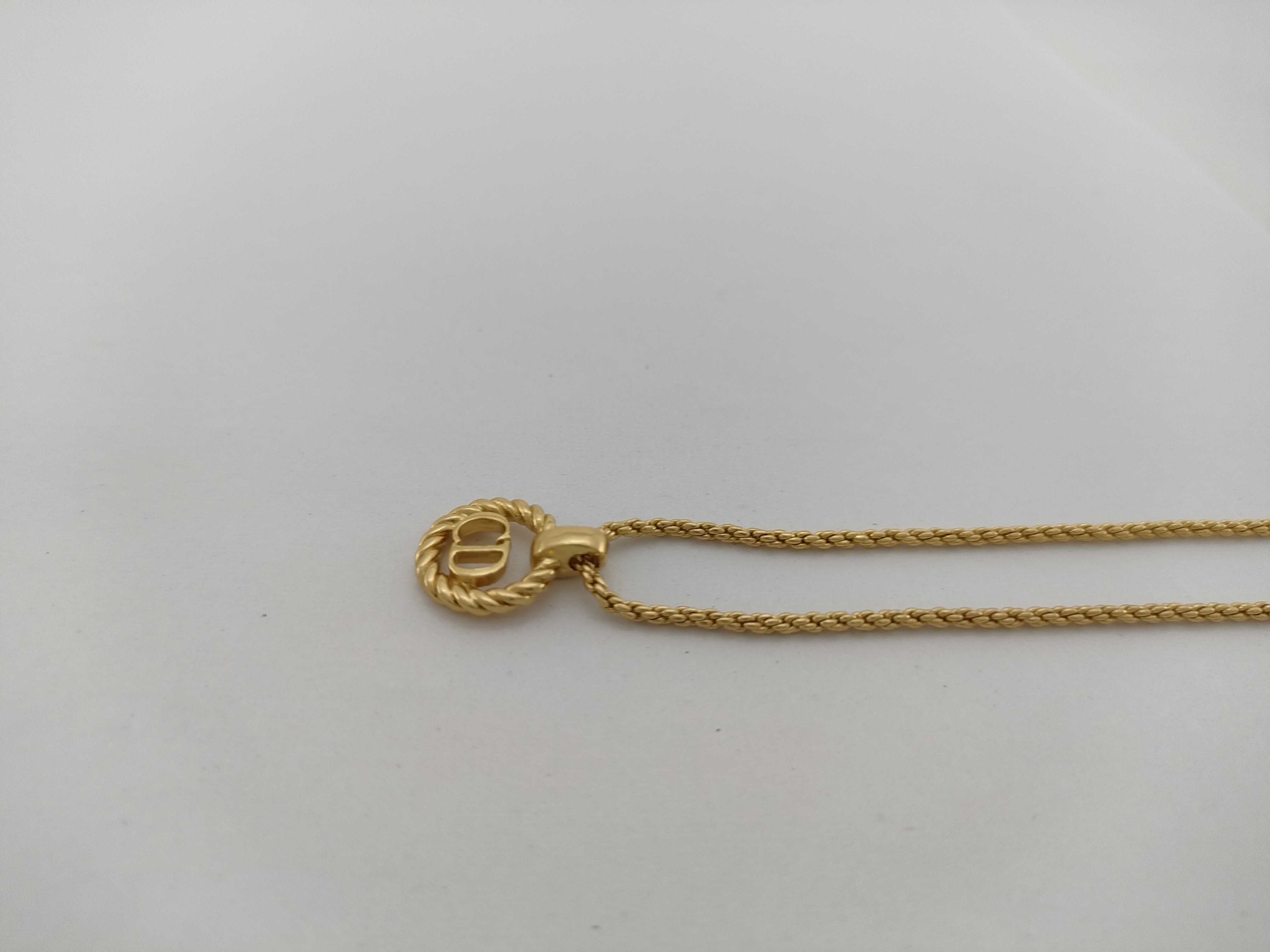 Circle CD Necklace — view 3