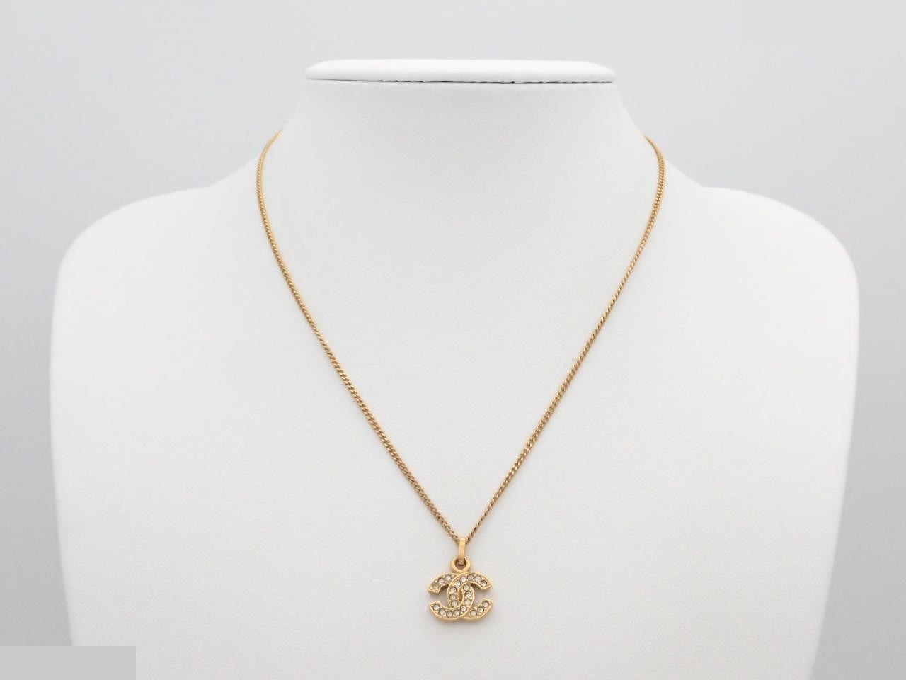 Coco Mark Gold Chain, approximately 40cm — view 3