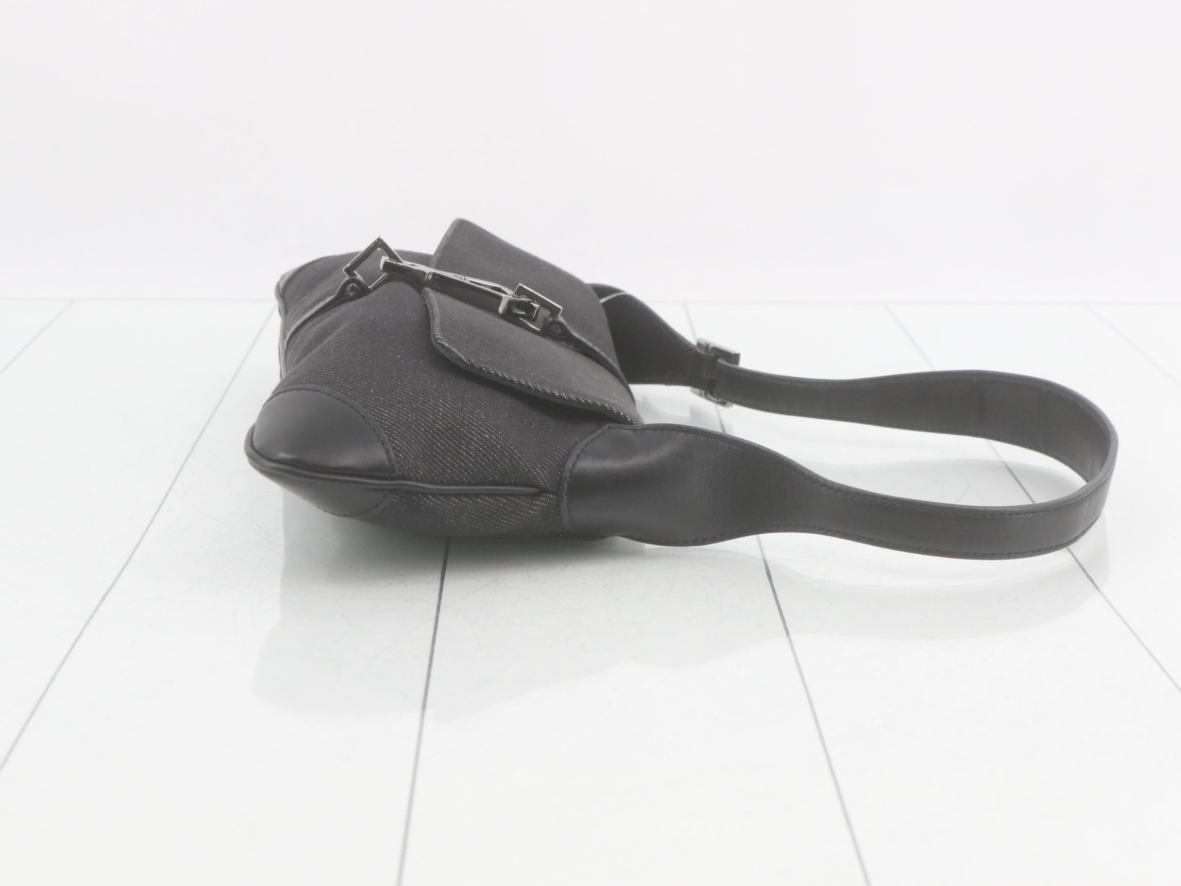 Kandinsky denim shoulder bag — view 3