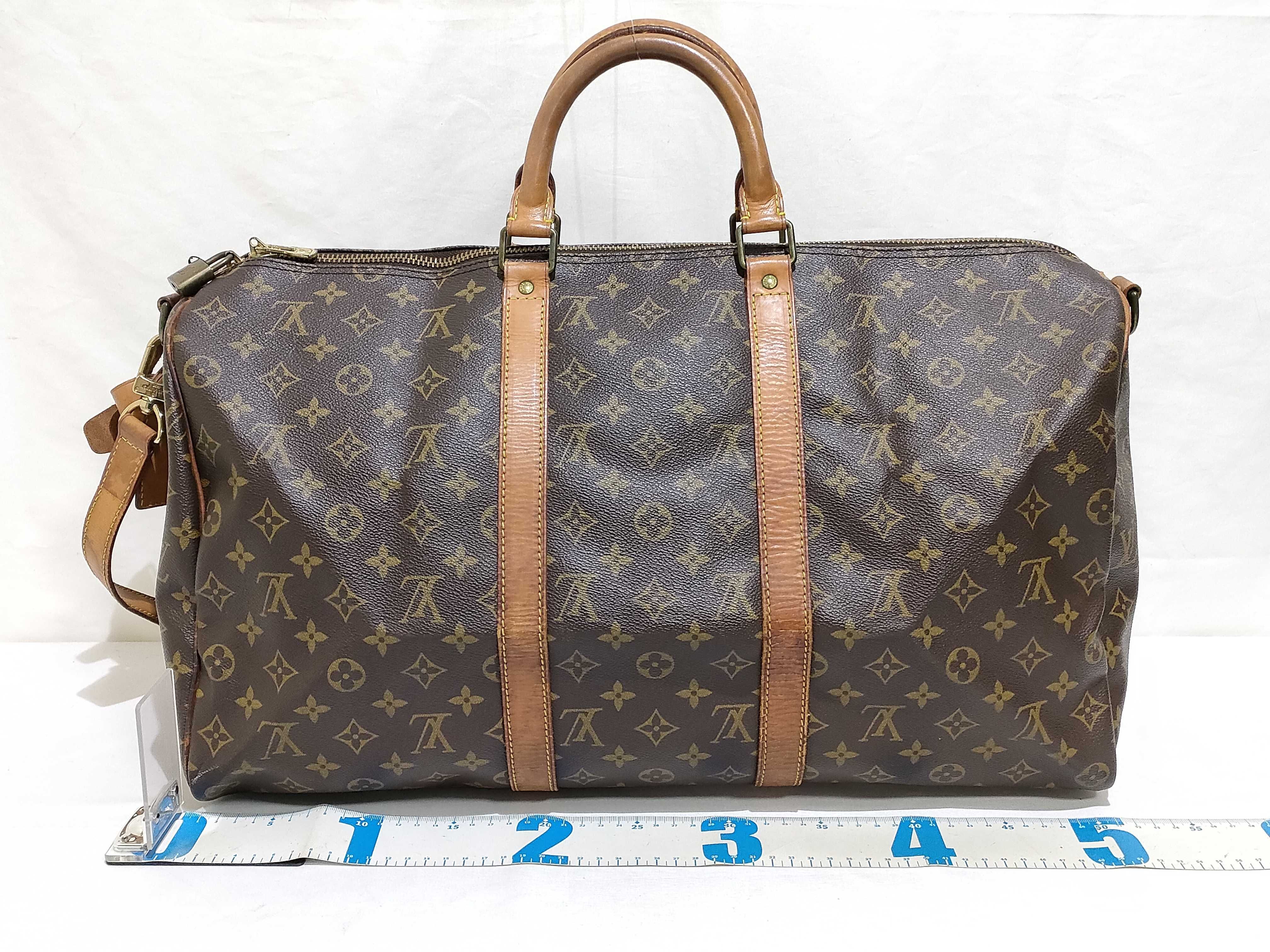 Monogram Keepall Bandoulière 50 M41416 VI8804 Boston Bag — view 2