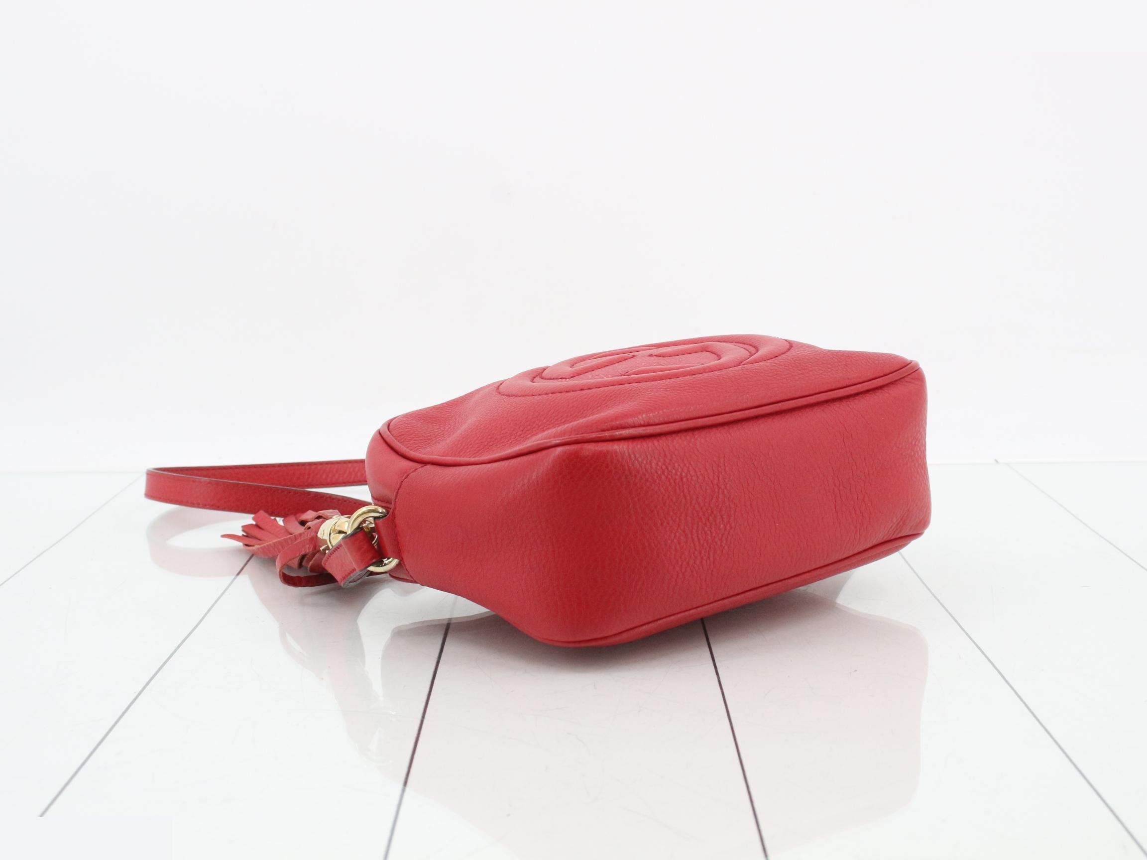 Soho Small Disco Bag, Red, 20 x 15 x 8 cm — view 5