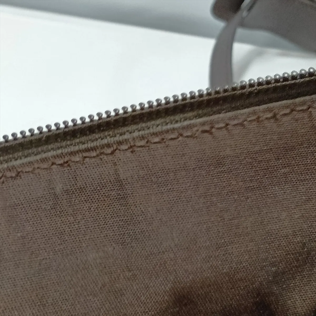 GG Canvas Abbey 265691 Canvas x Leather Shoulder Bag Brown — view 12