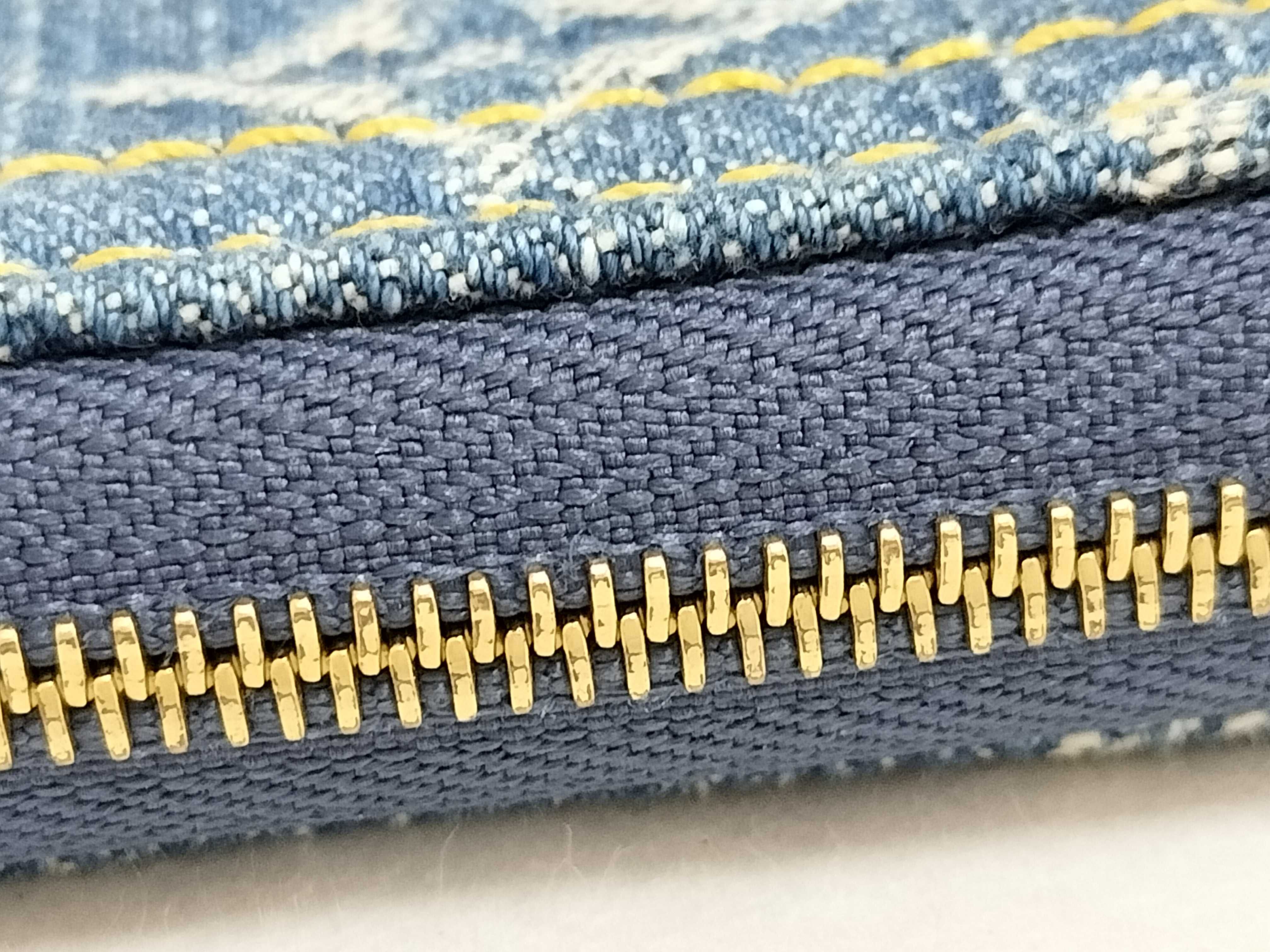 Monogram Denim M82957 Monogram Denim Zippy Coin Purse Wallet — view 7