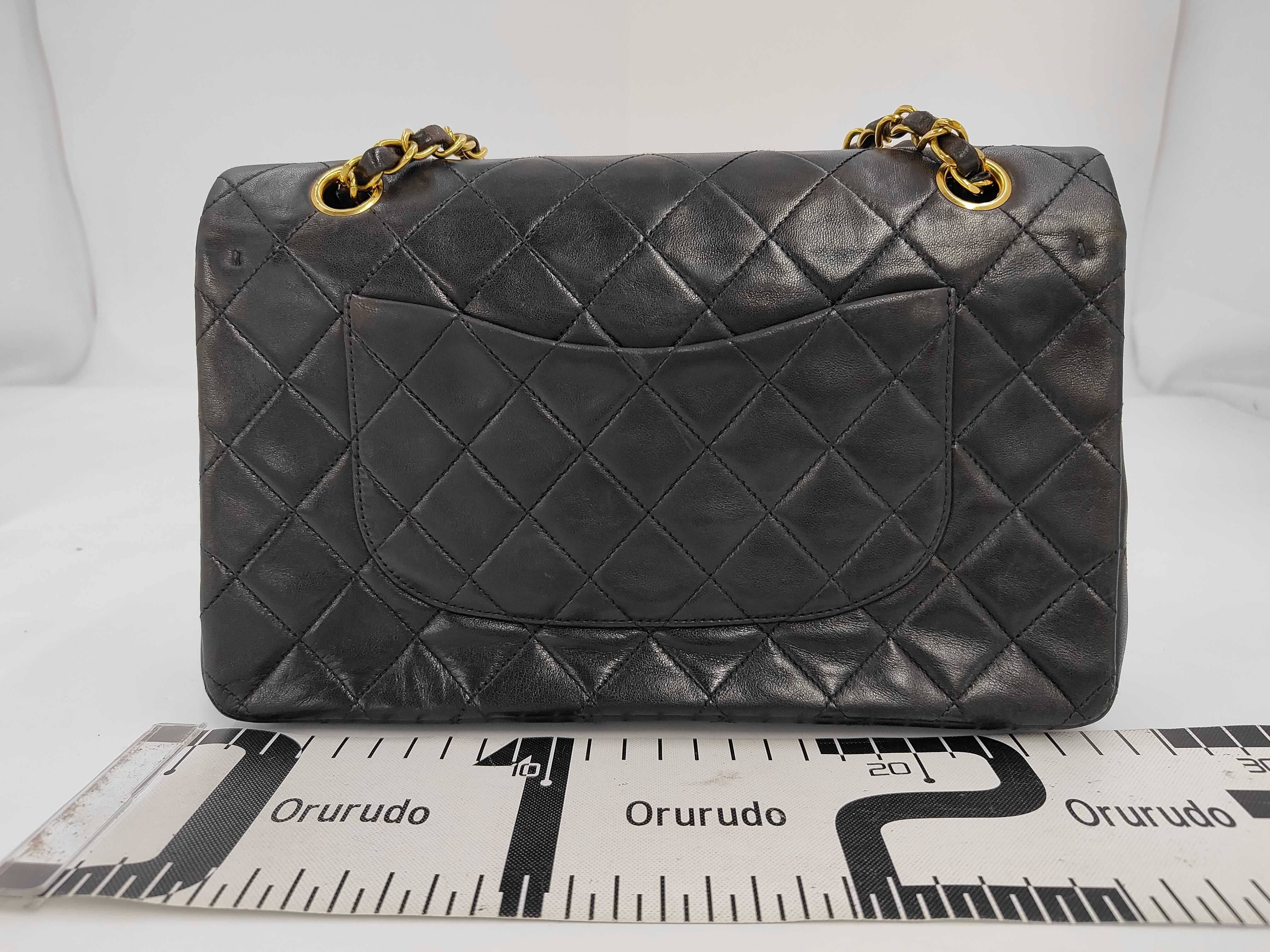 Matelassé 25 Lambskin Shoulder Bag with Gold Hardware, Black, WW 3221409 — view 2
