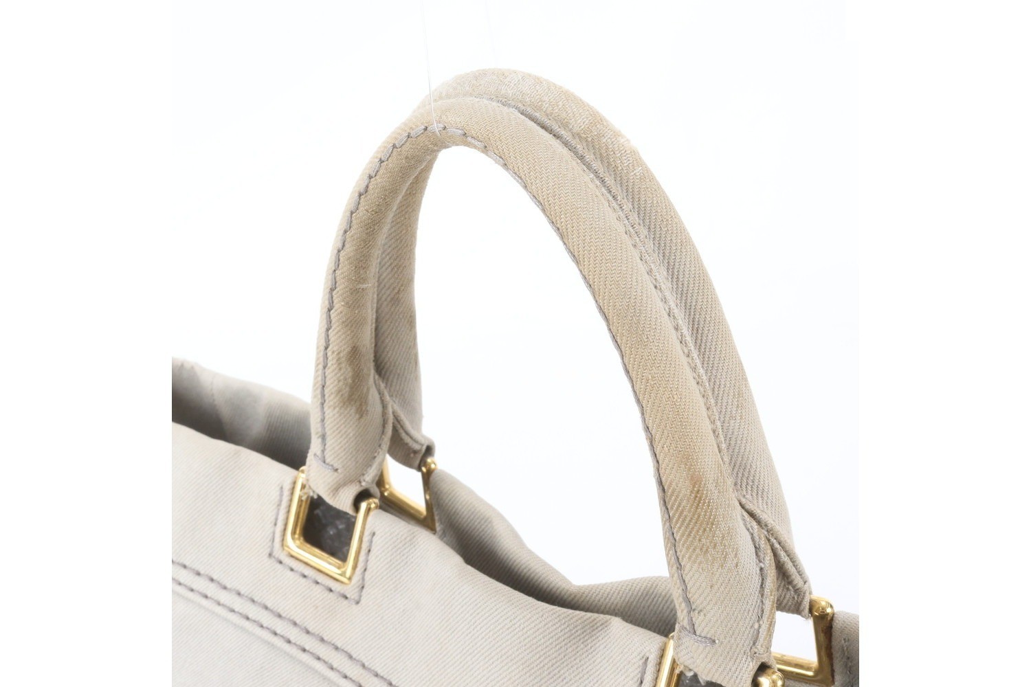 Guarantee included Canapa BN2069 Denim Leather 2-Way Shoulder Bag — view 3
