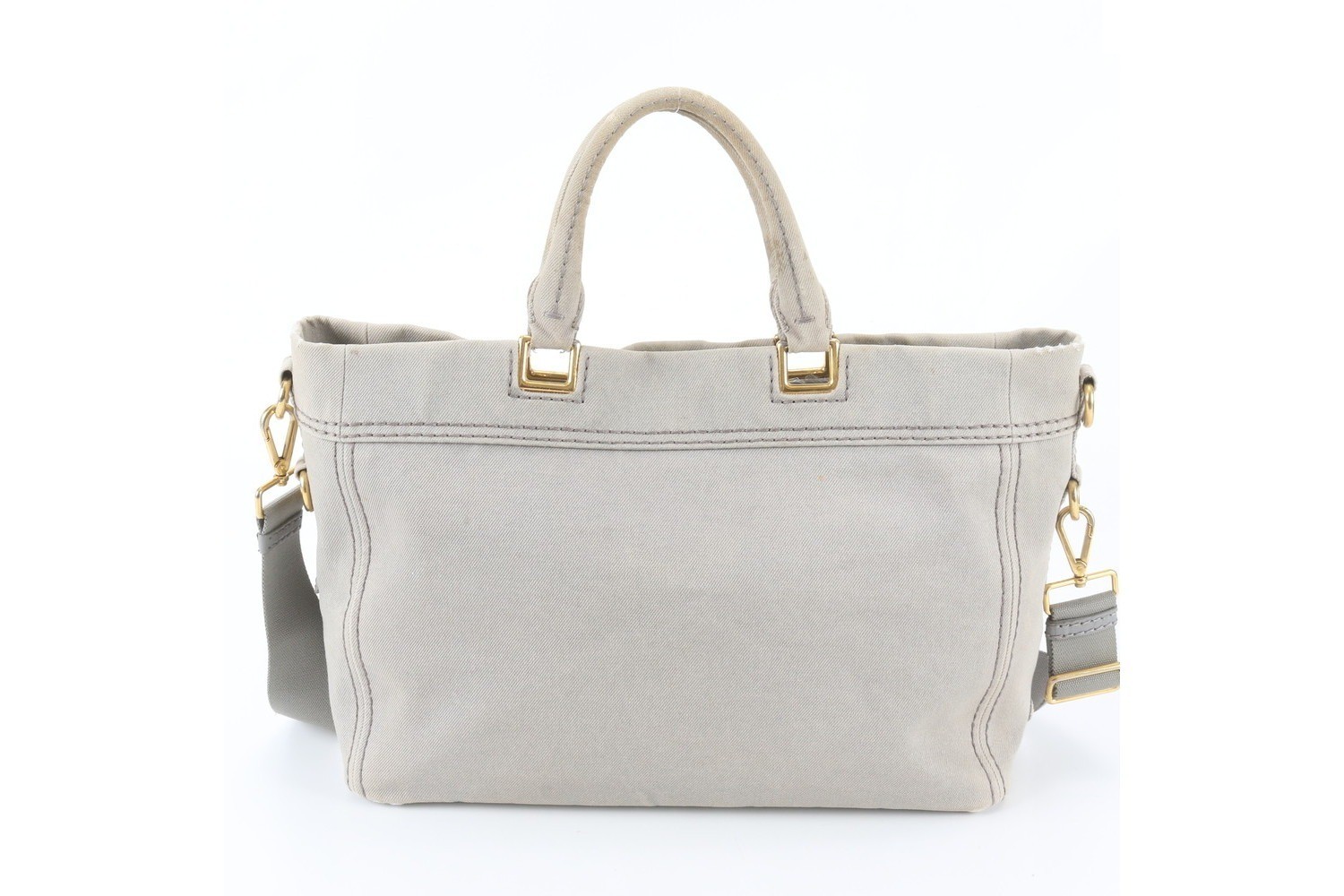 Guarantee included Canapa BN2069 Denim Leather 2-Way Shoulder Bag — view 4