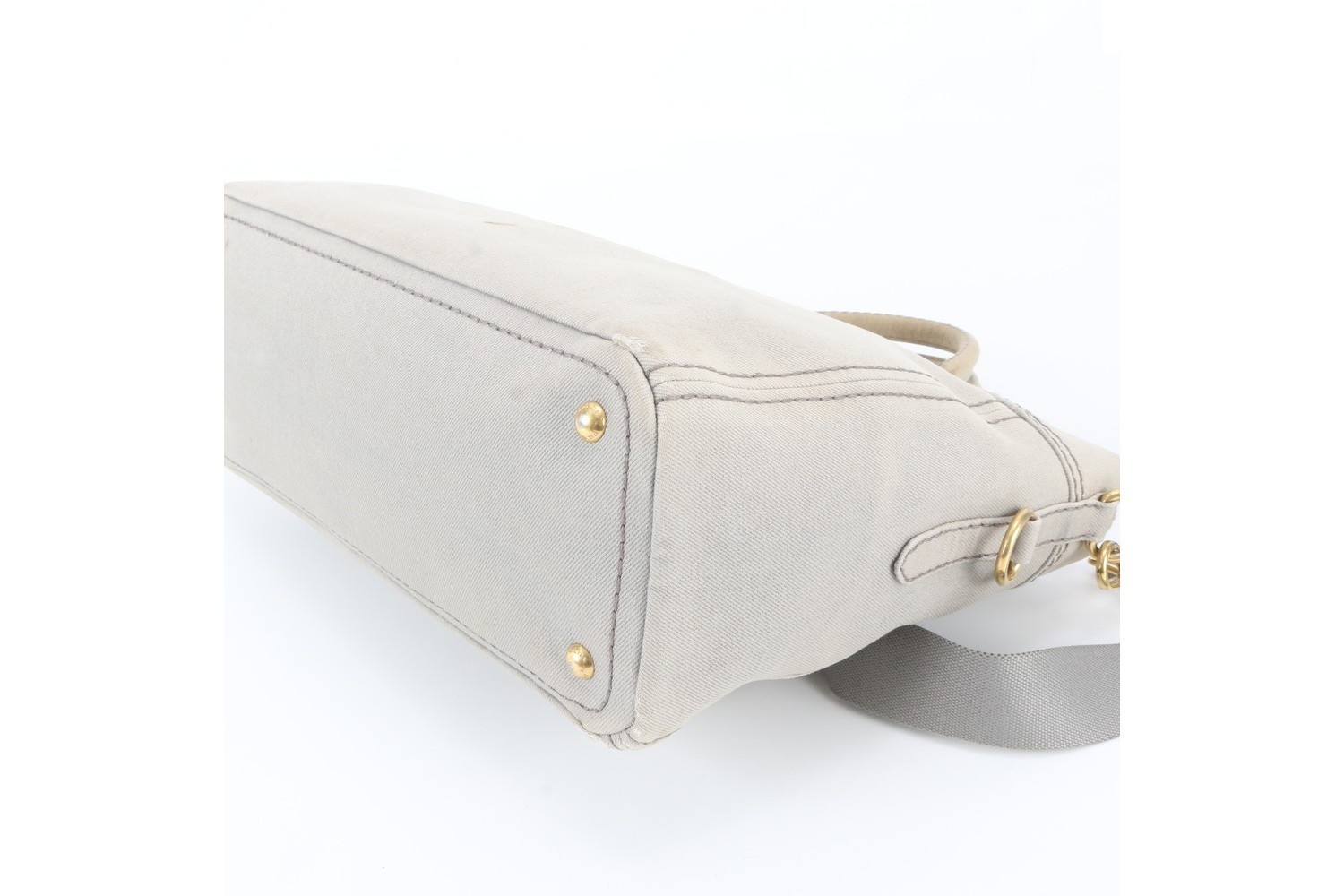 Guarantee included Canapa BN2069 Denim Leather 2-Way Shoulder Bag — view 5