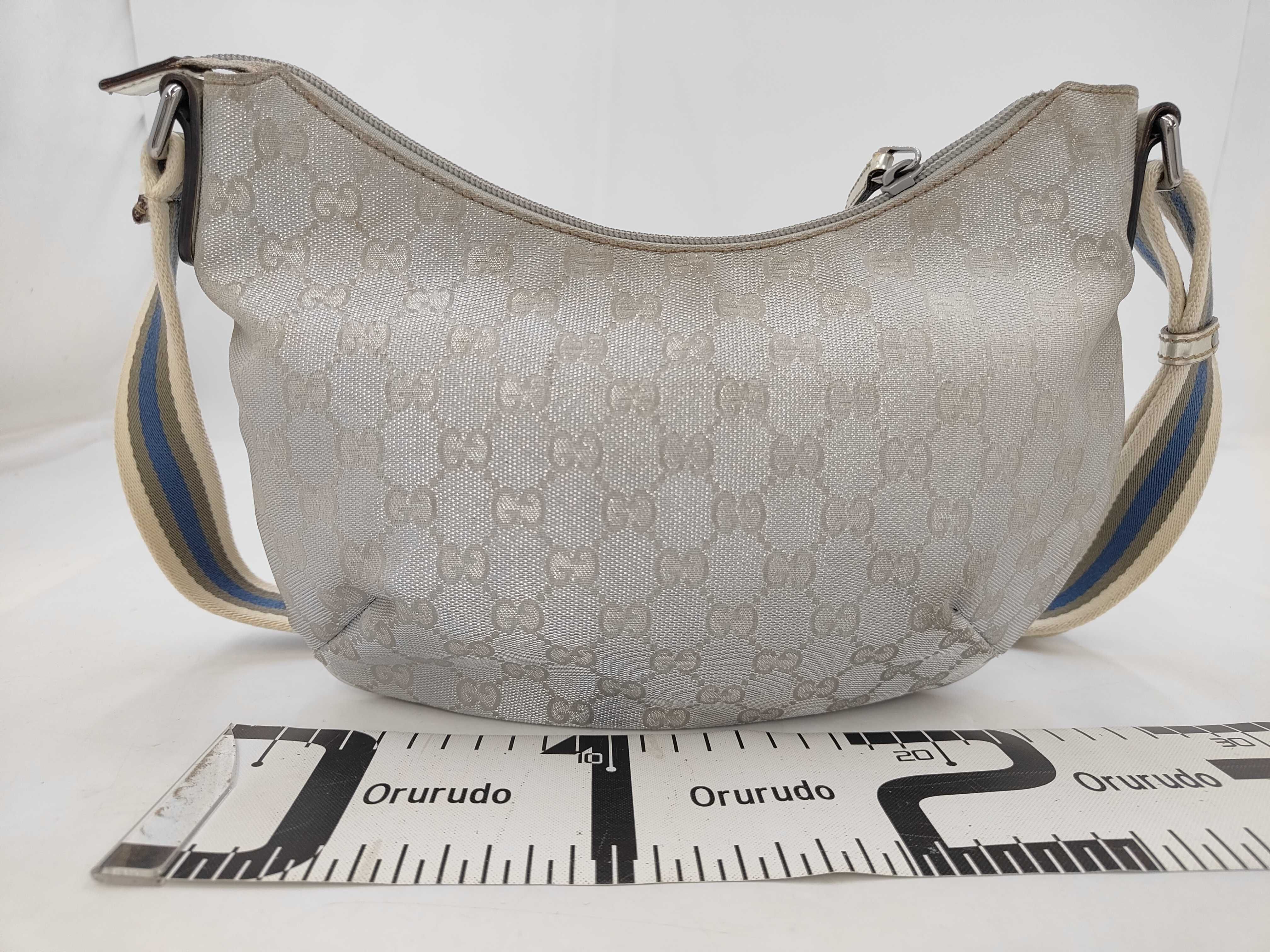 GG Imprime Canvas Web Messenger Crossbody Bag (Shoulder Bag) — view 2