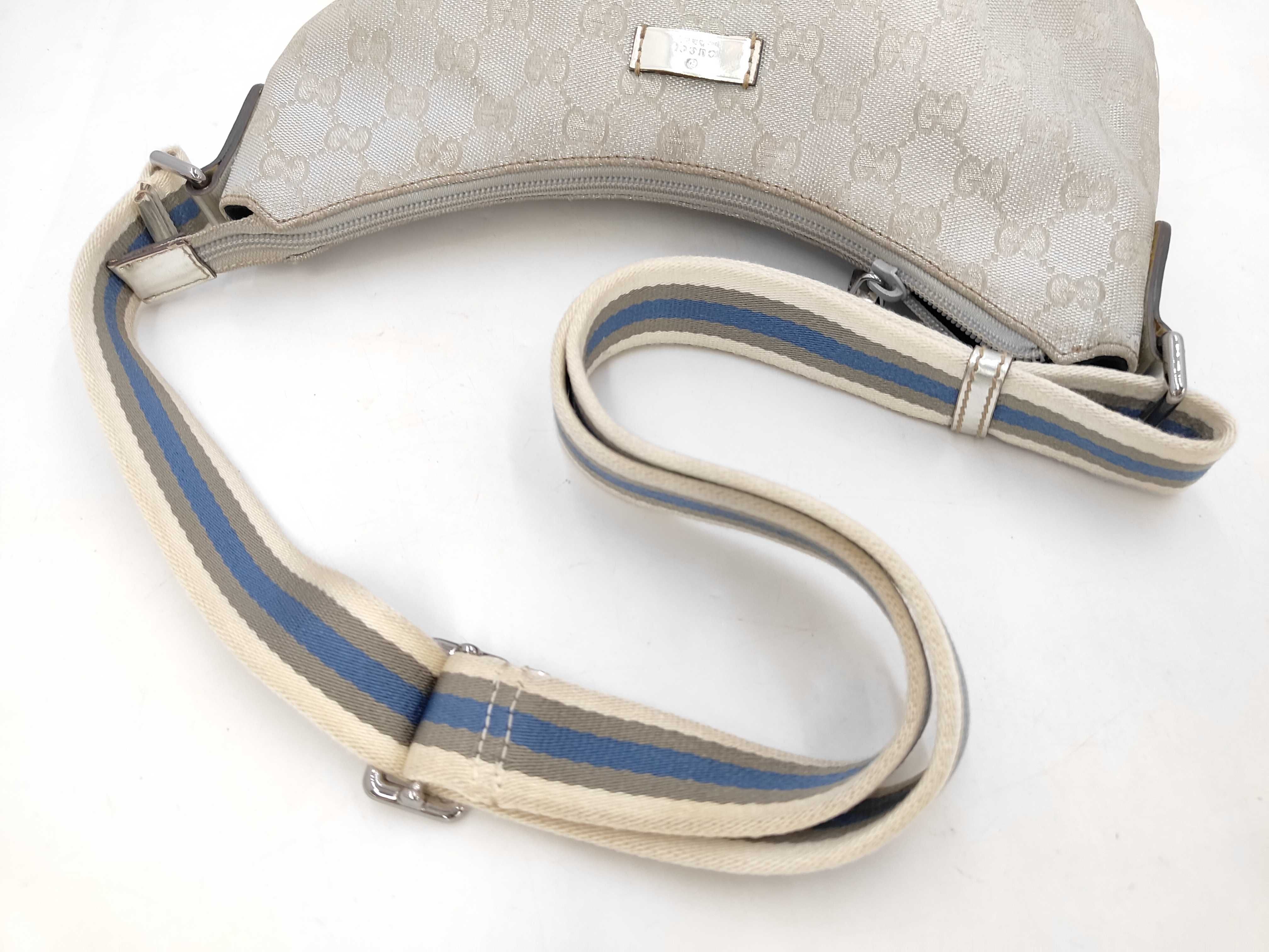 GG Imprime Canvas Web Messenger Crossbody Bag (Shoulder Bag) — view 5