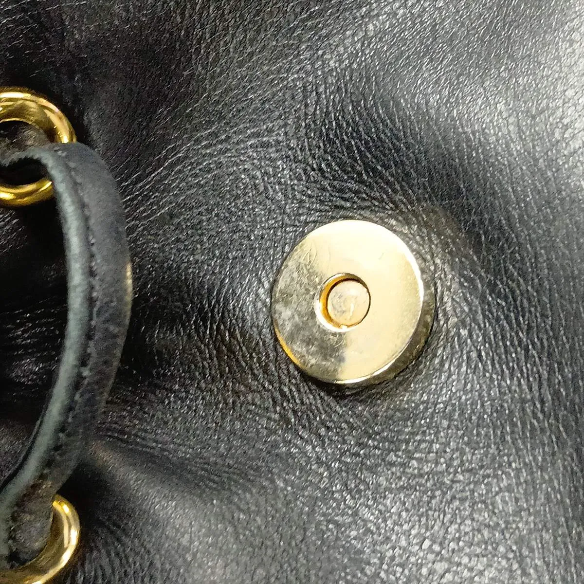 Lady Dior Leather Backpack/Rucksack, Black — view 13