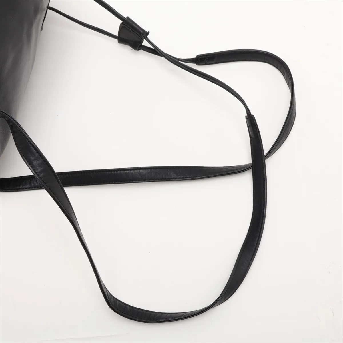 Lady Dior Leather Backpack/Rucksack, Black — view 6