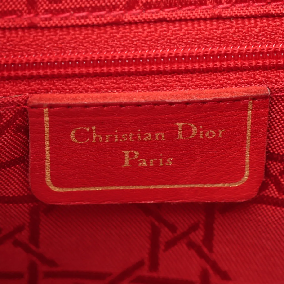 Lady Dior Leather Backpack/Rucksack, Black — view 10