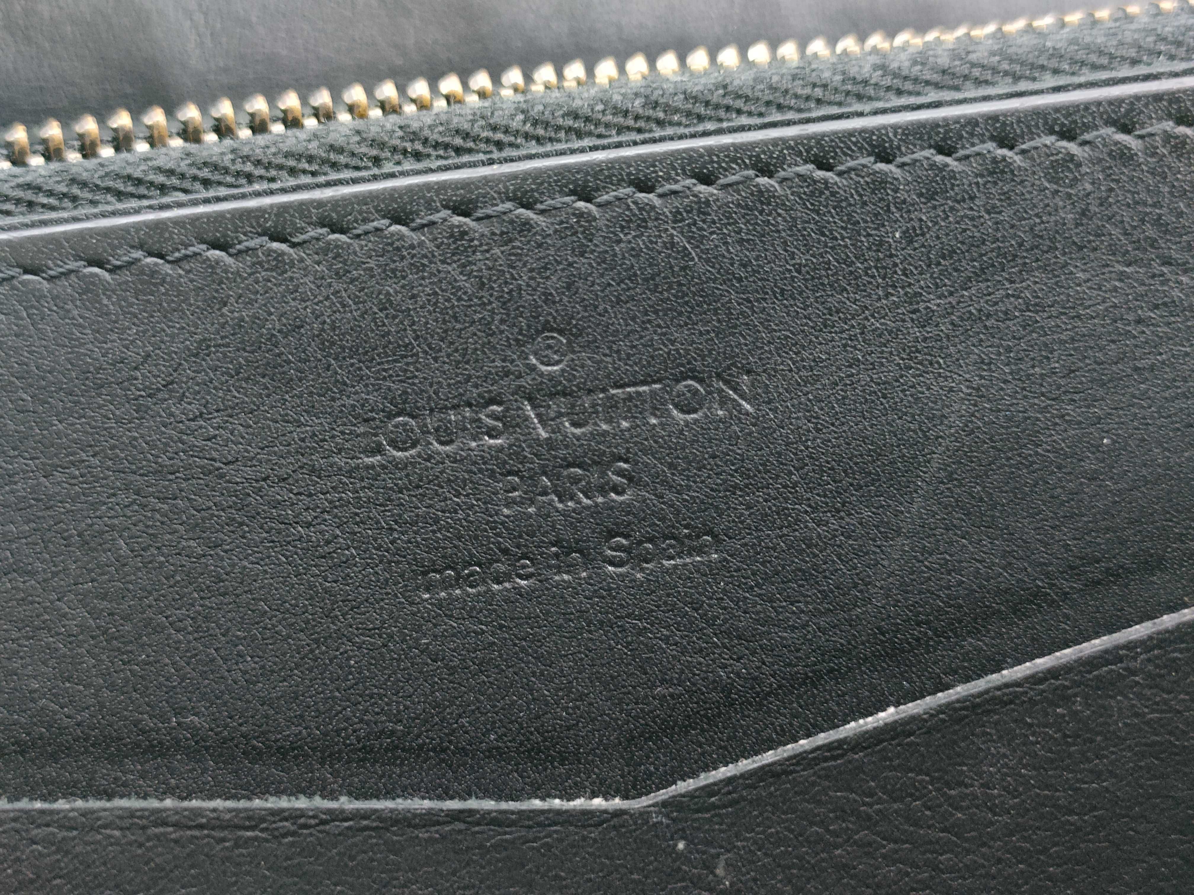 Damier Infini Zippy XL Round Zipper Long Wallet N61254 CA2123 — view 15