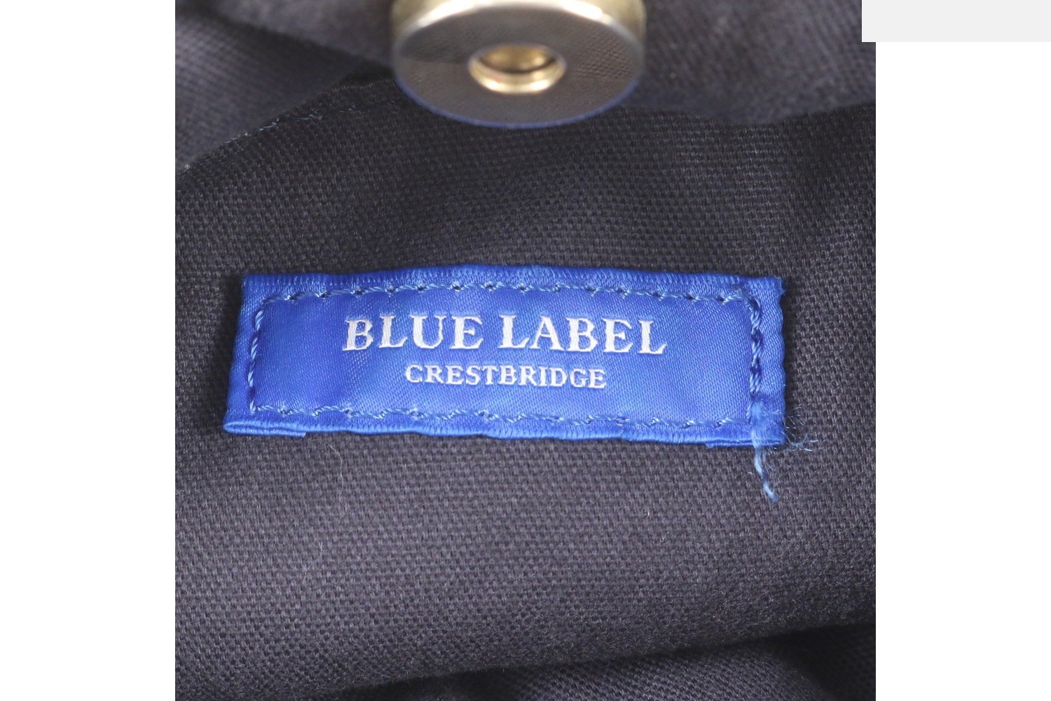 Denim check ribbon shoulder bag — view 8