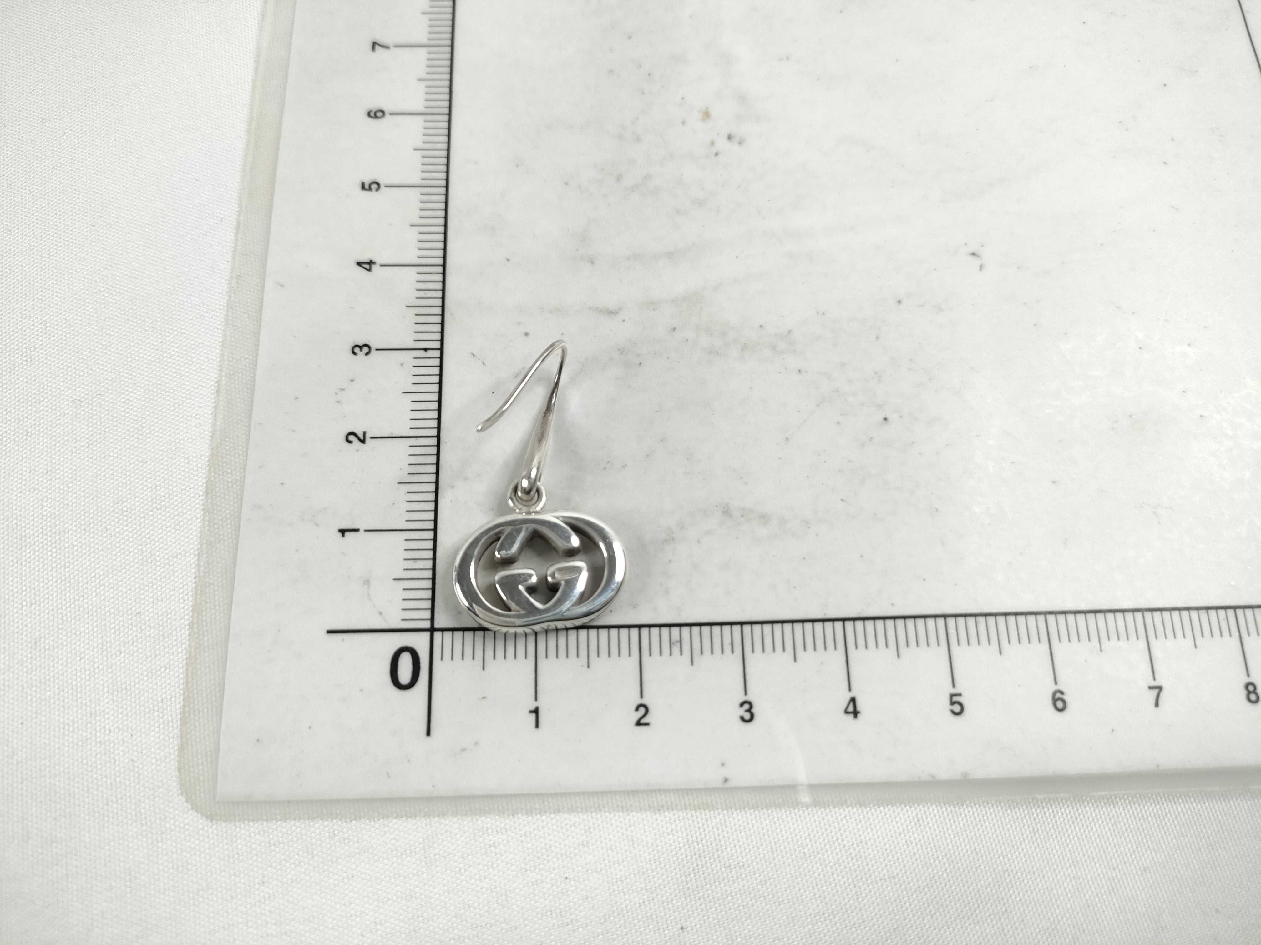 Interlocking G Silver 925 Earrings — view 8