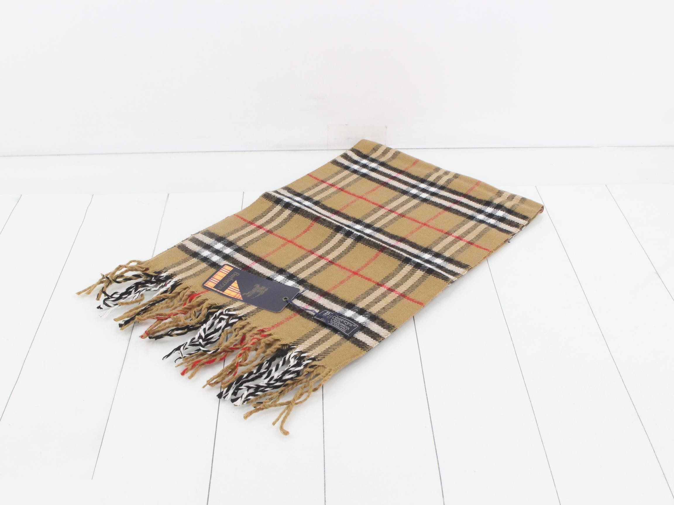 Nova Check Scarf - Brown