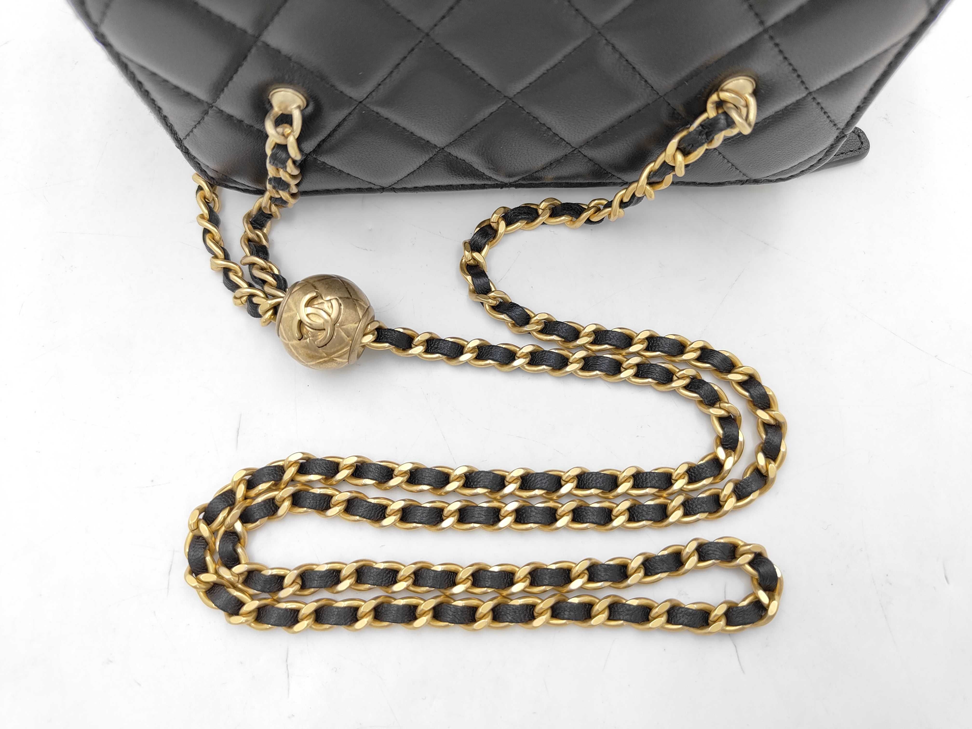 Lambskin Coco Ball Vanity Small Bag KPX9EJCA Shoulder Bag — view 5