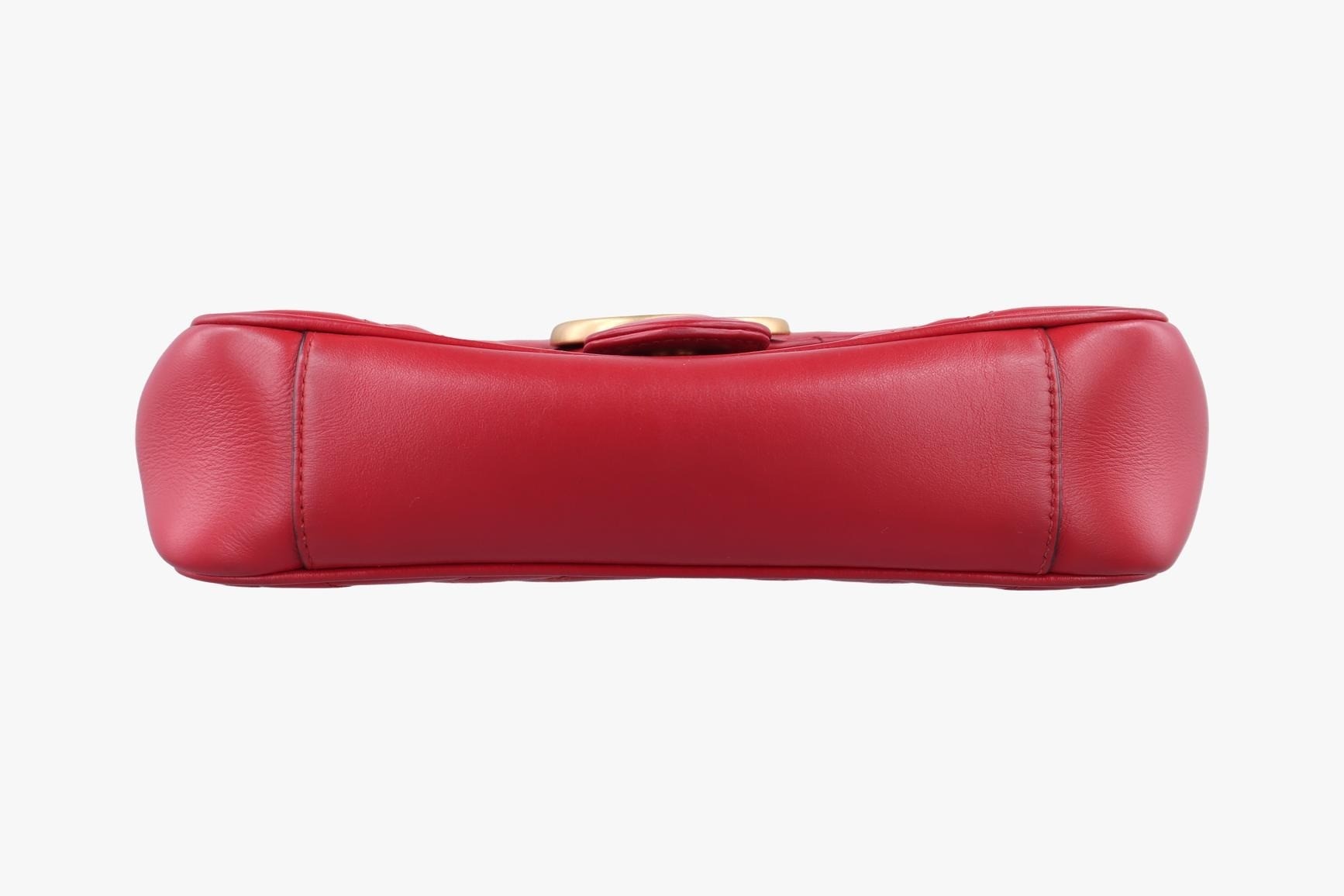 GG Marmont Leather Red — view 3