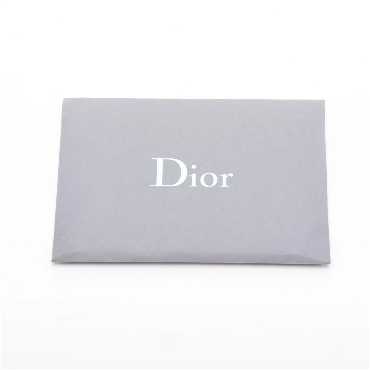Cannage Lady Dior Mini Leather 2-Way Handbag, Gray, Unsigned Guarantee Card — view 11