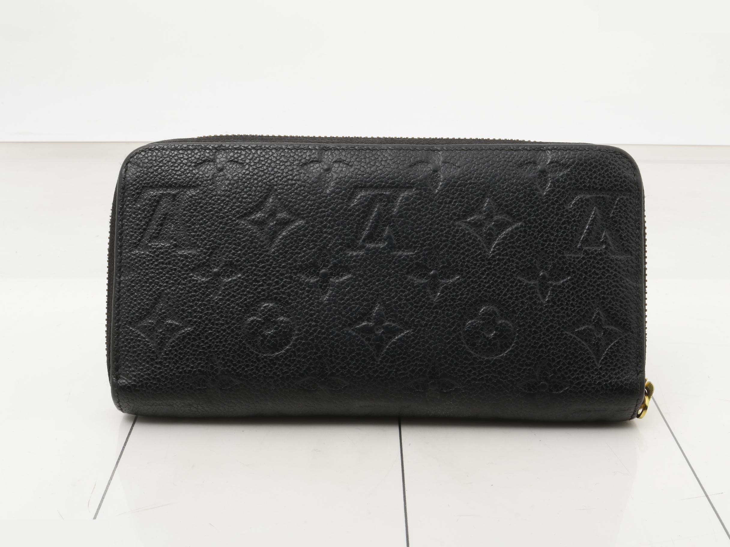 Zippy Wallet Noir Empreinte — view 2