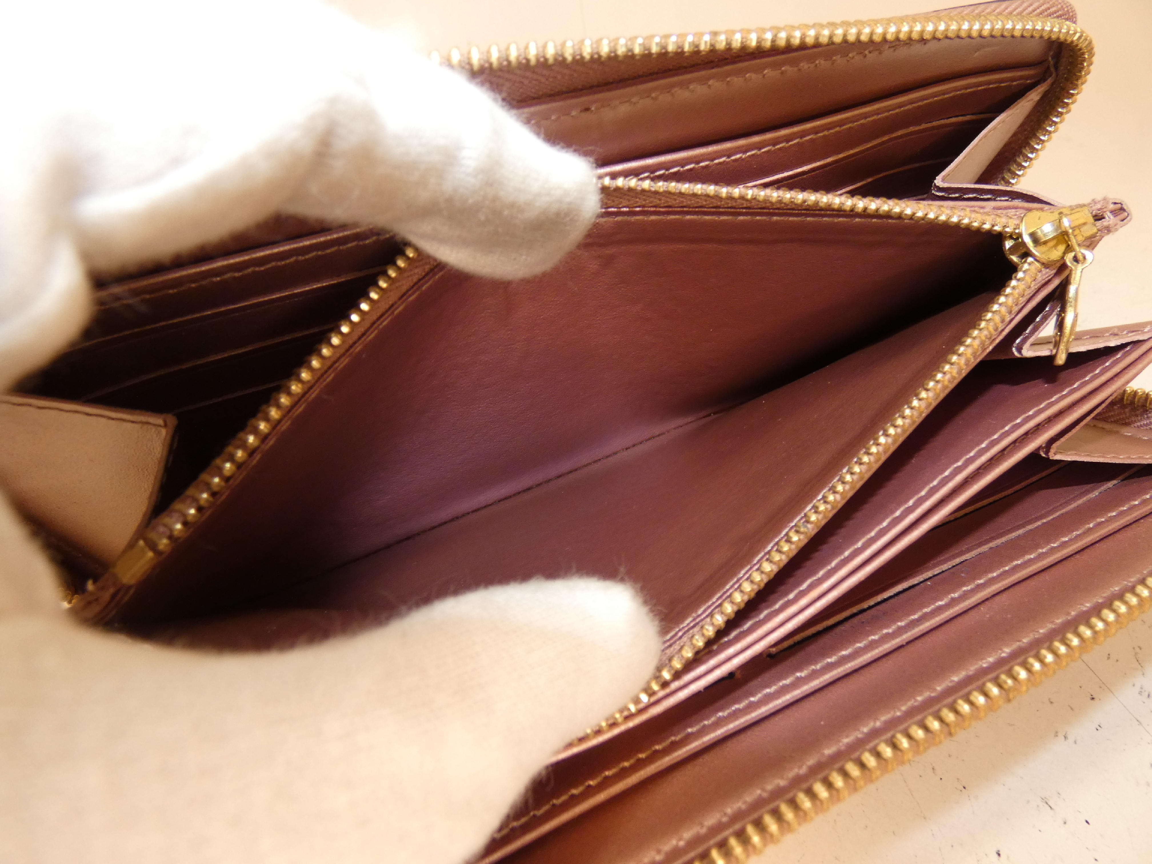 Monogram Vernis Zippy Long Wallet — view 7