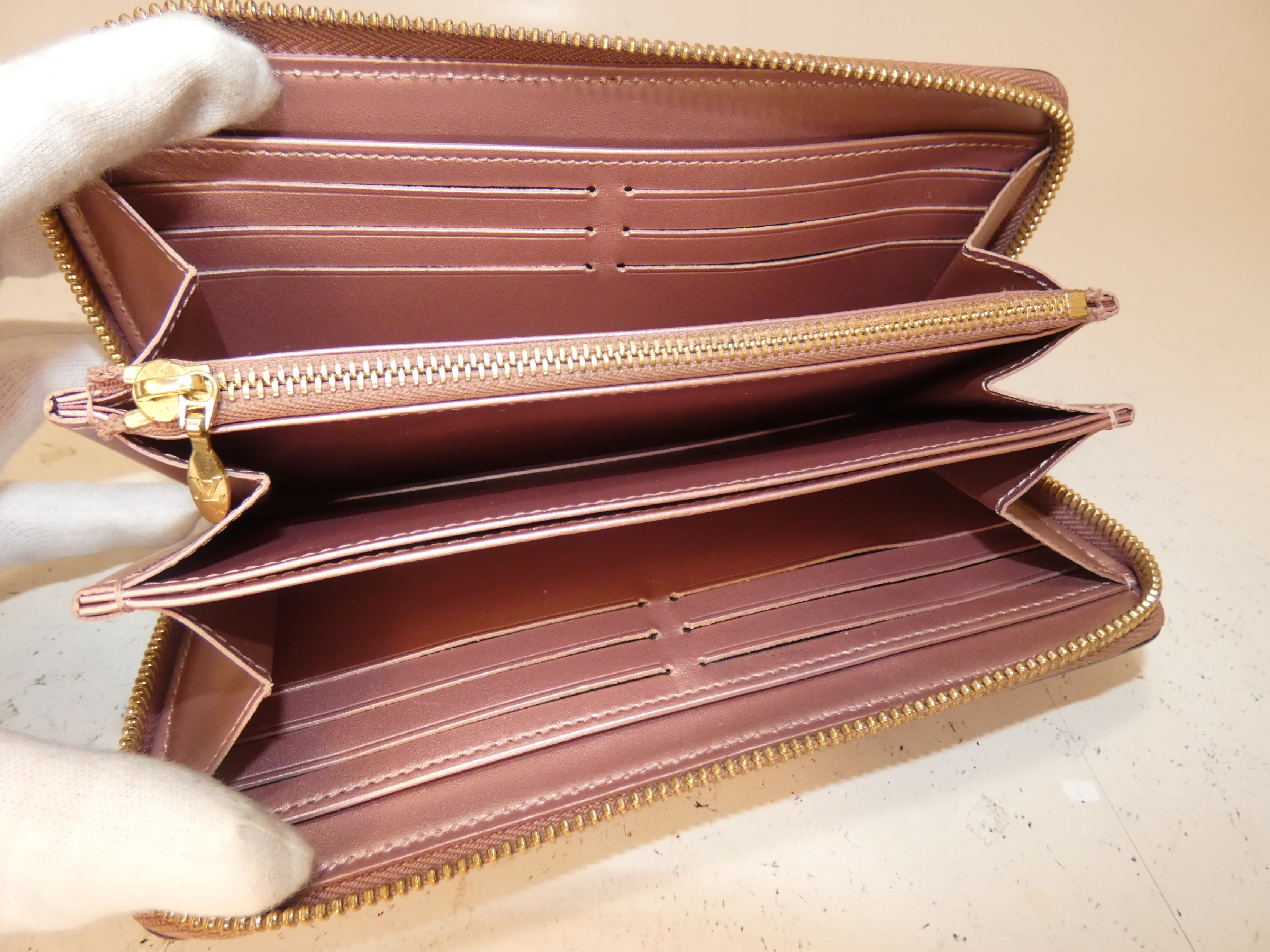 Monogram Vernis Zippy Long Wallet — view 8