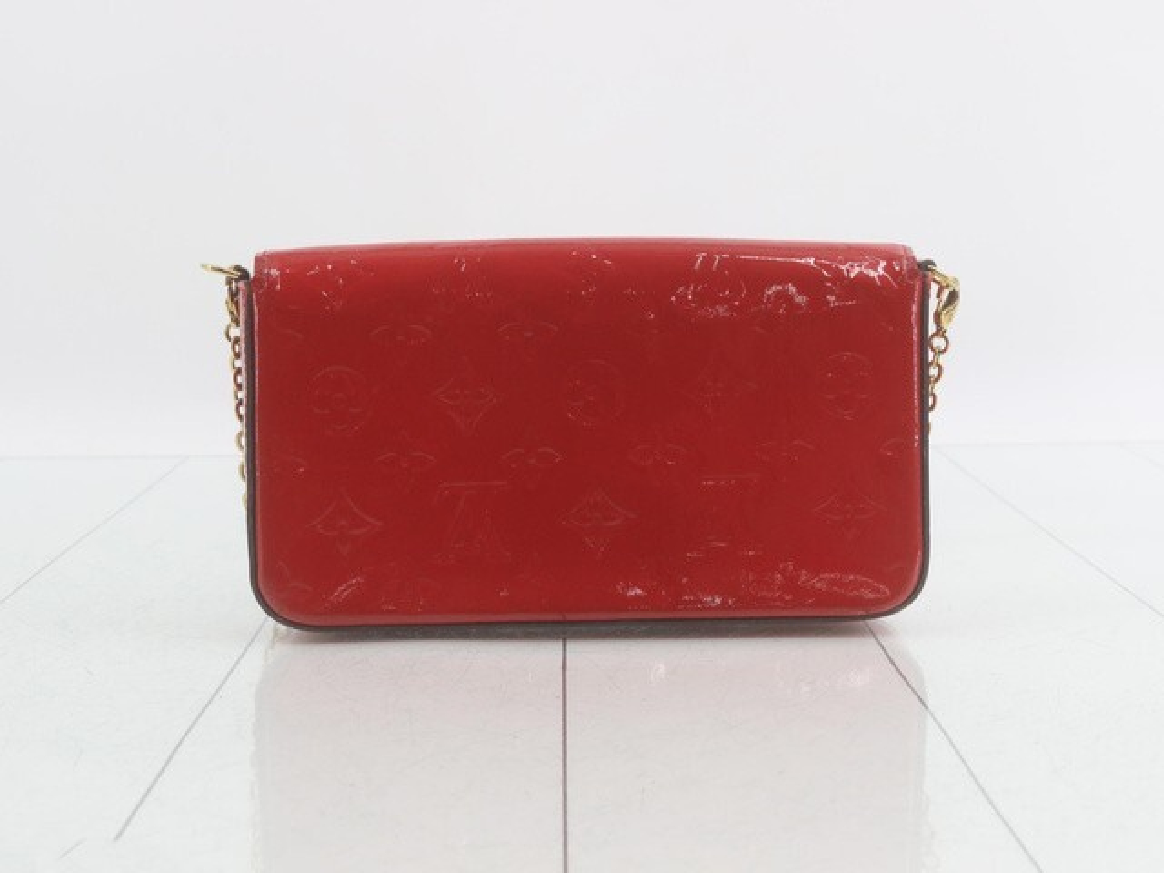 Pochette Felicie Vernis M61267 Shoulder Bag — view 2