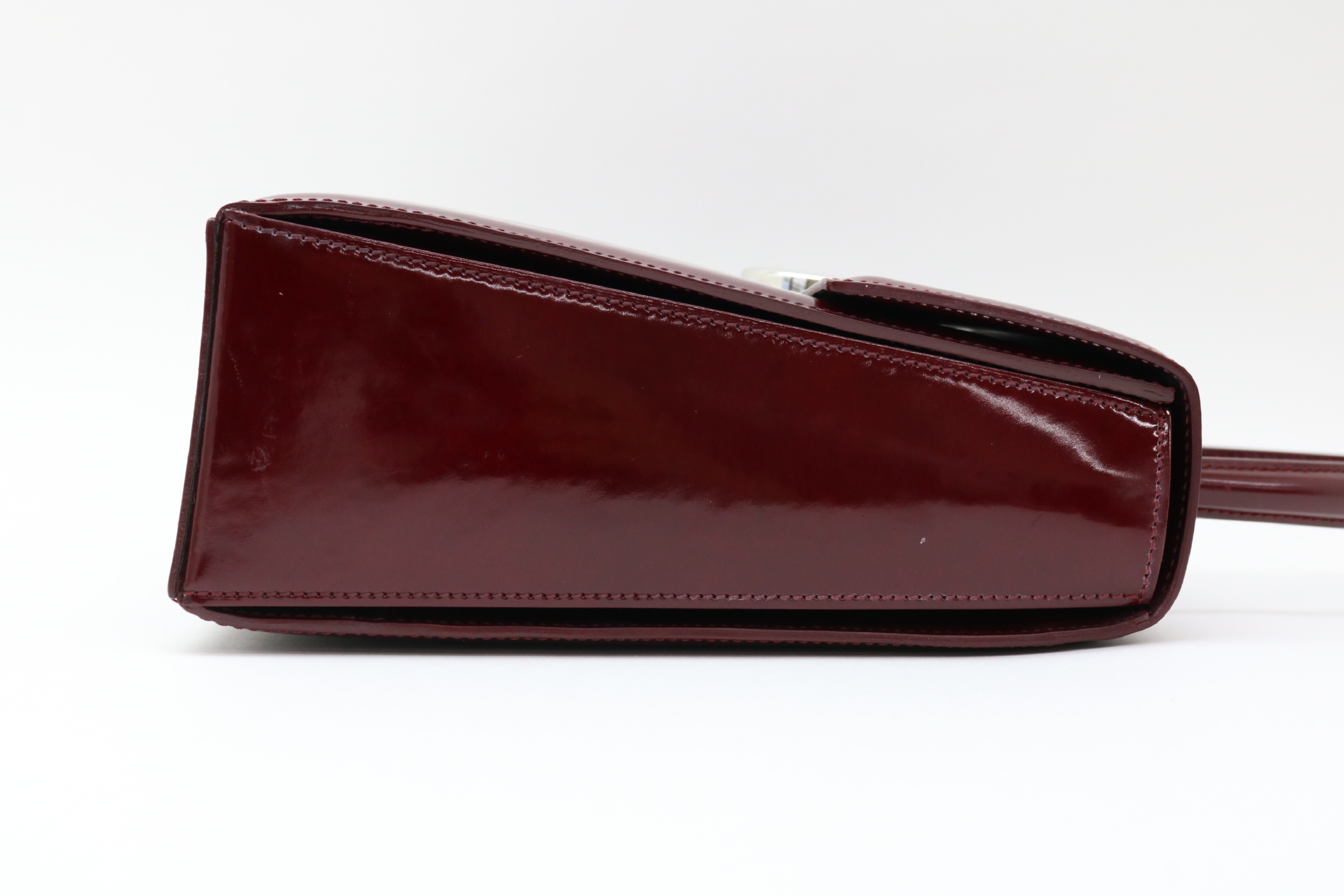 Panthère Patent Leather Handbag — view 4