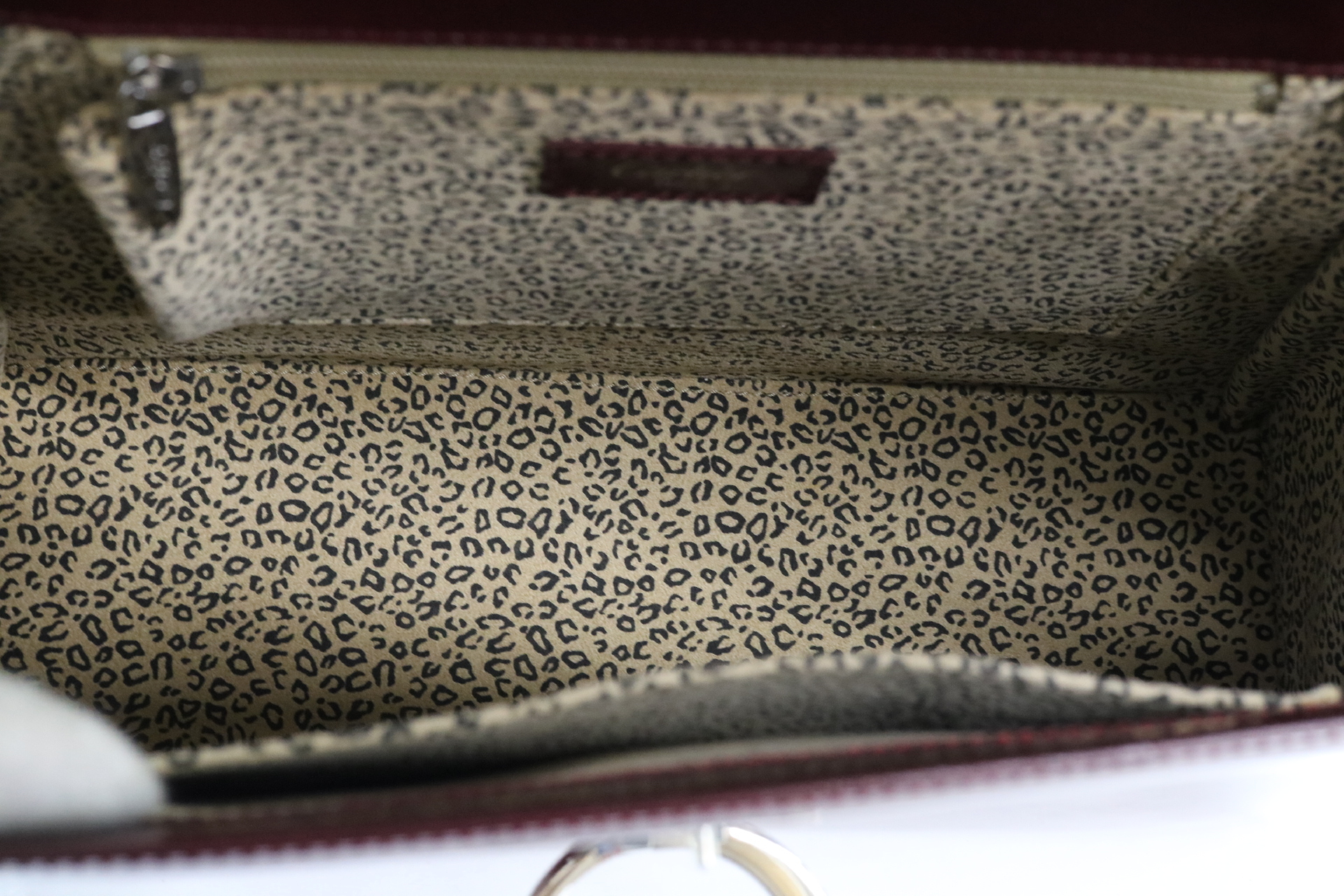 Panthère Patent Leather Handbag — view 9
