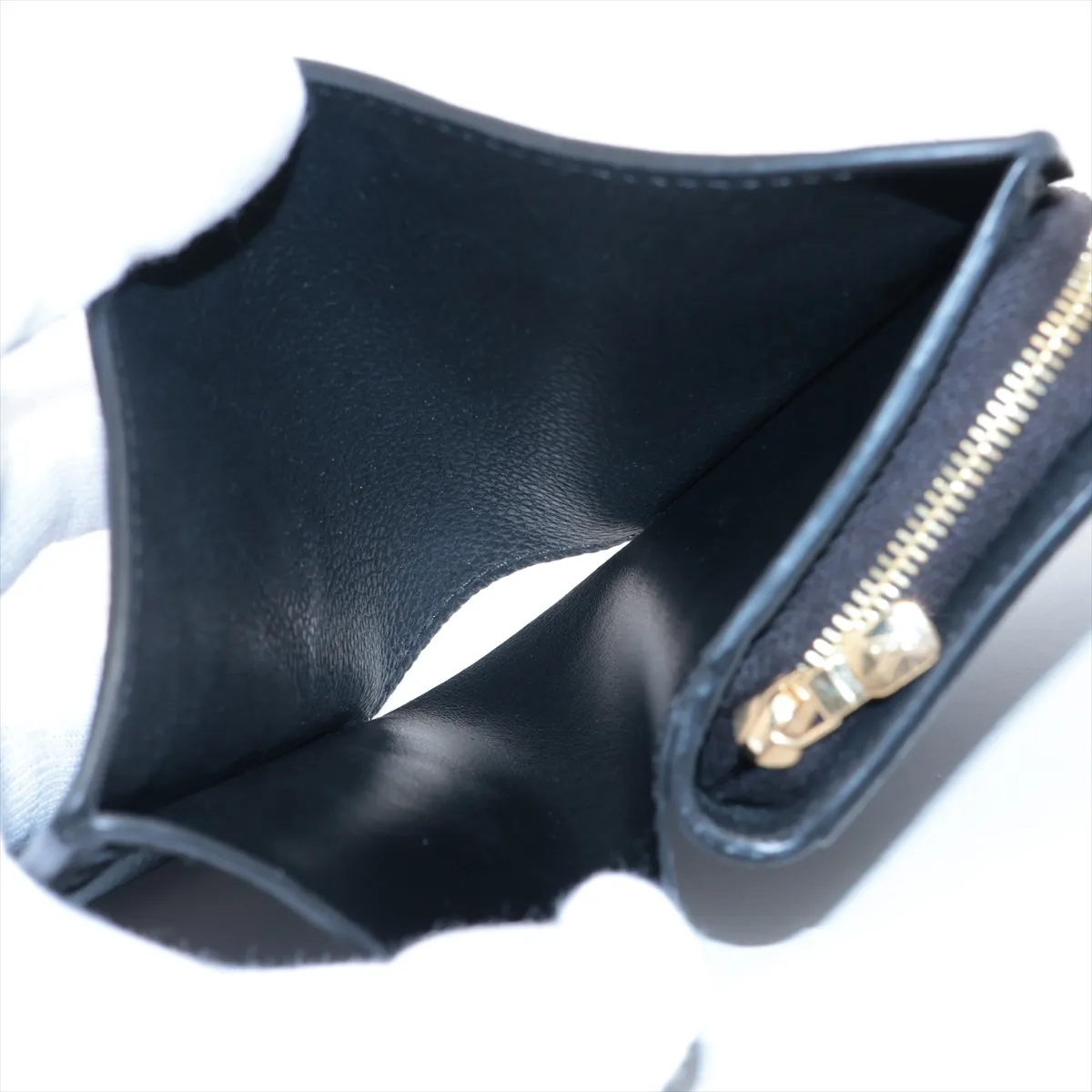 Monogram Empreinte Portefeuille Metis Compact M80880 Noir Compact Wallet RFID Reactive — view 5