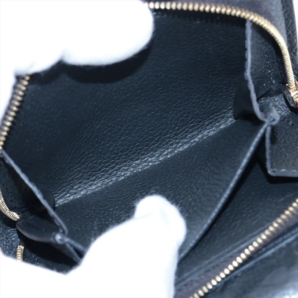 Monogram Empreinte Portefeuille Metis Compact M80880 Noir Compact Wallet RFID Reactive — view 6
