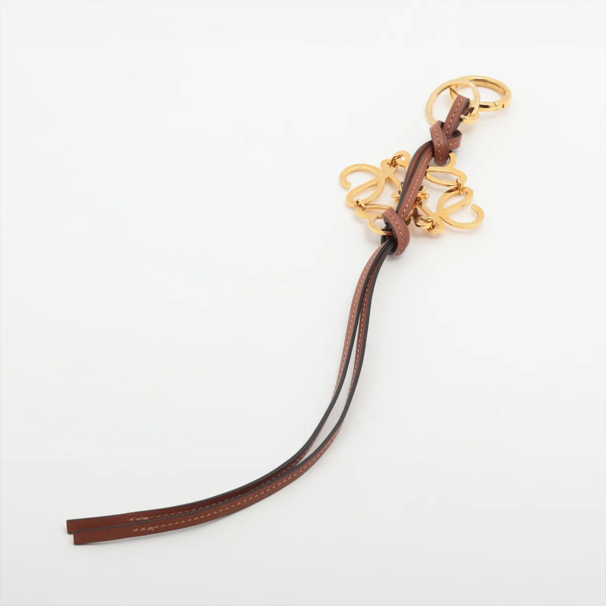 Anagram Charm Leather x GP Brown x Gold — view 2