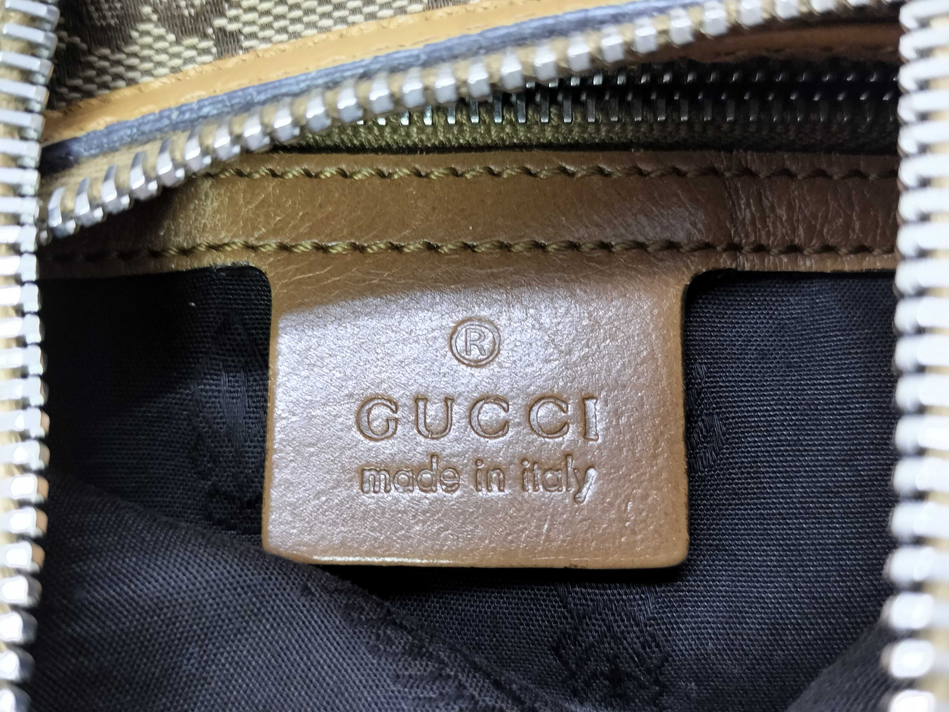 GG Canvas SG-GucciGGCanvasCanvas&LeatherShoulderbagBeige xbronze 232962 Shoulder Bag — view 9