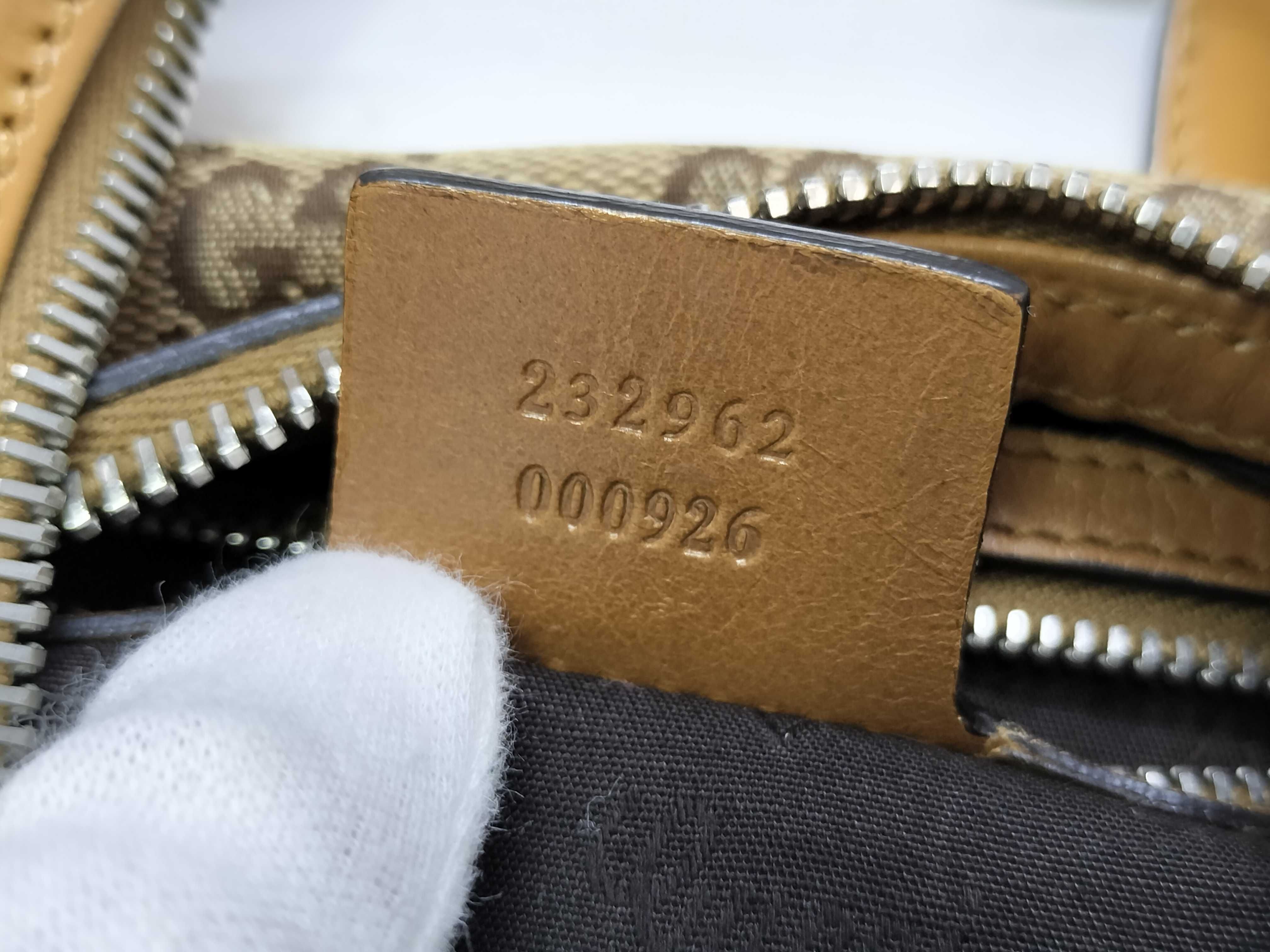 GG Canvas SG-GucciGGCanvasCanvas&LeatherShoulderbagBeige xbronze 232962 Shoulder Bag — view 10