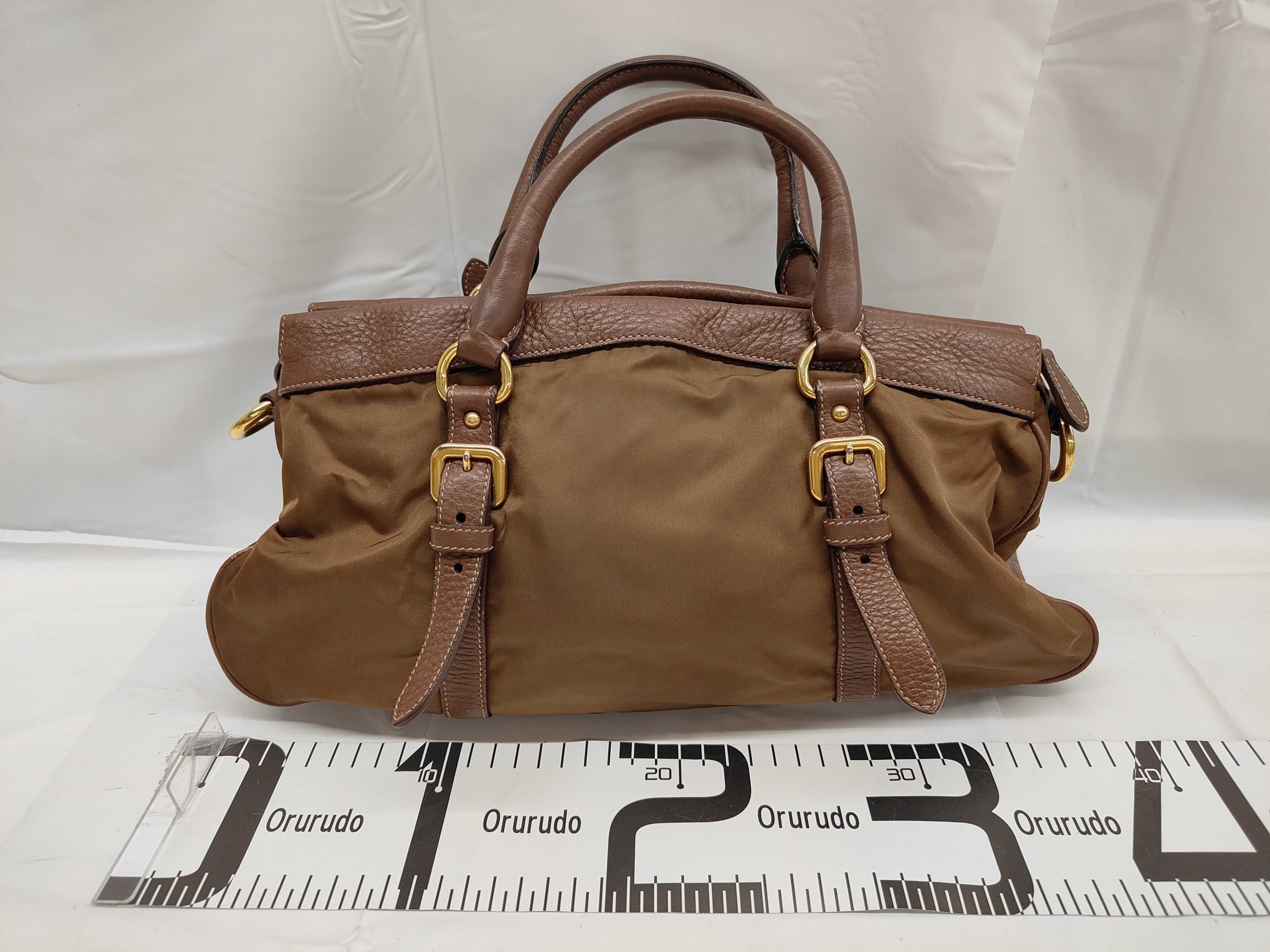 Tessuto Vitello Daino 2-Way Satchel Bag (Handbag) — view 2