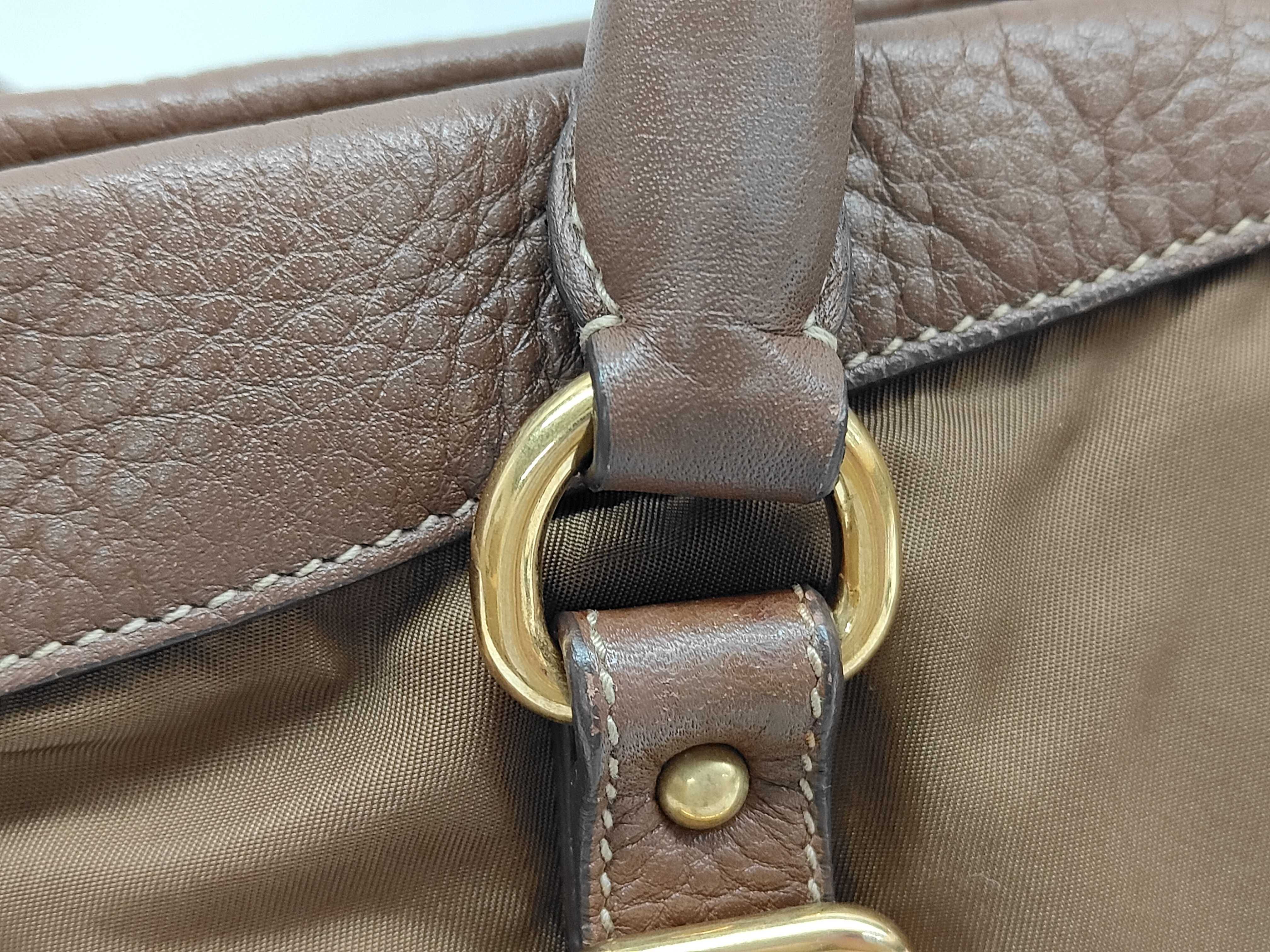Tessuto Vitello Daino 2-Way Satchel Bag (Handbag) — view 4