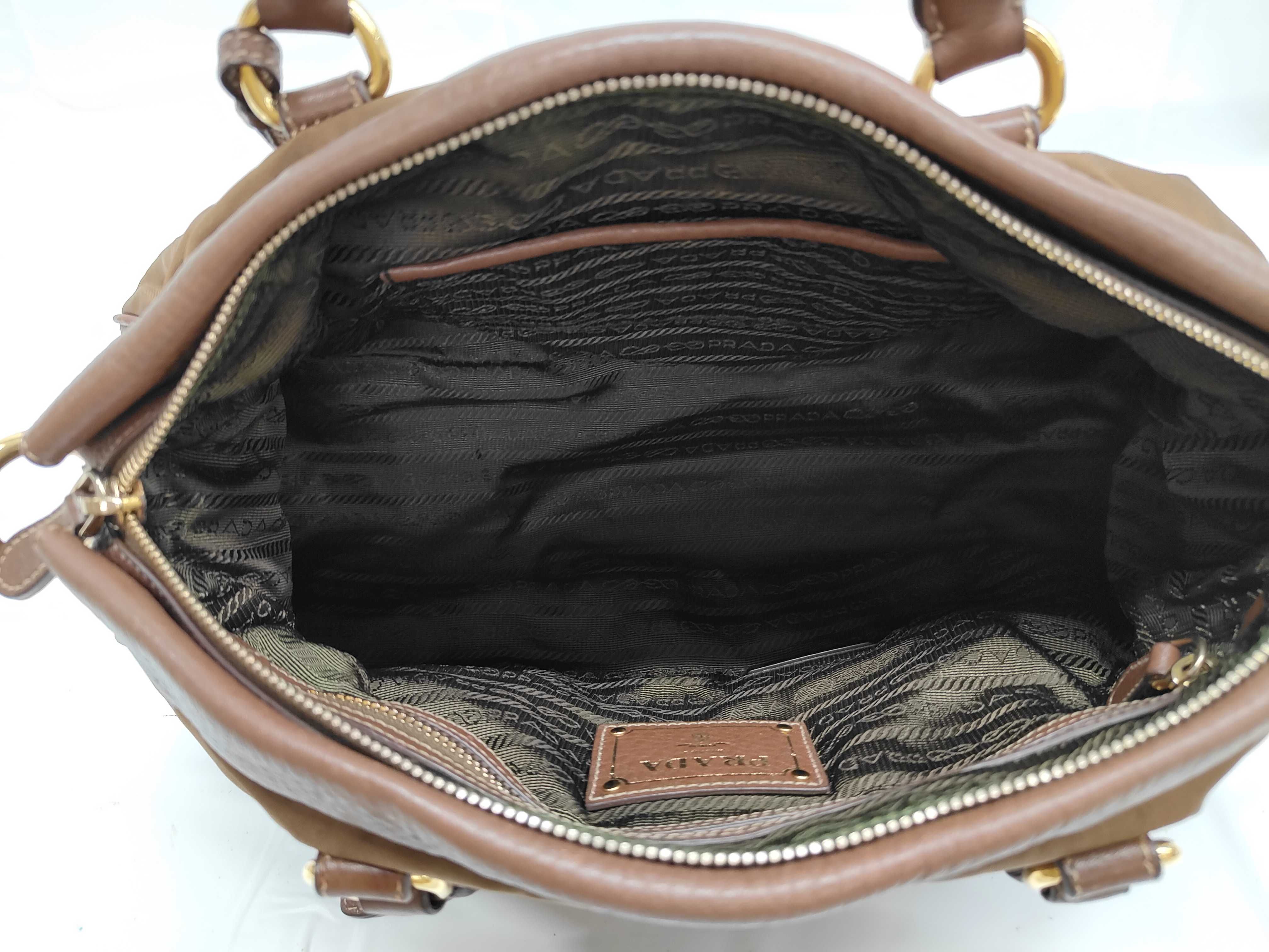 Tessuto Vitello Daino 2-Way Satchel Bag (Handbag) — view 6