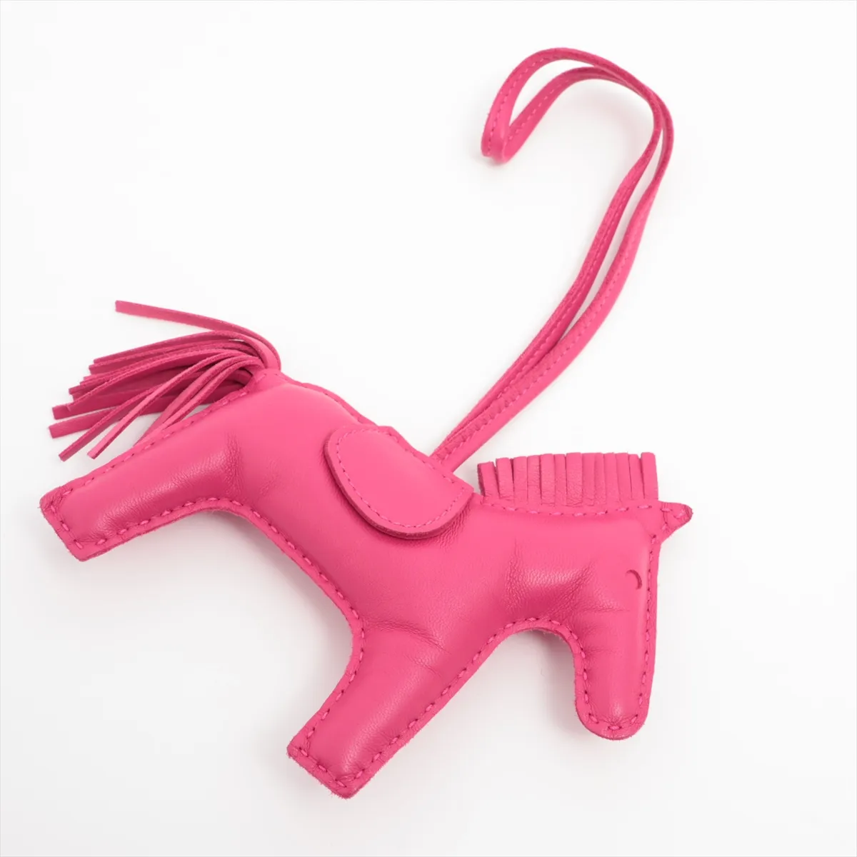 Rodeo Charm MM, Y stamp: 2020. Charm, Agneau Milo, Rose Mexico. Shows signs of wear: — view 2