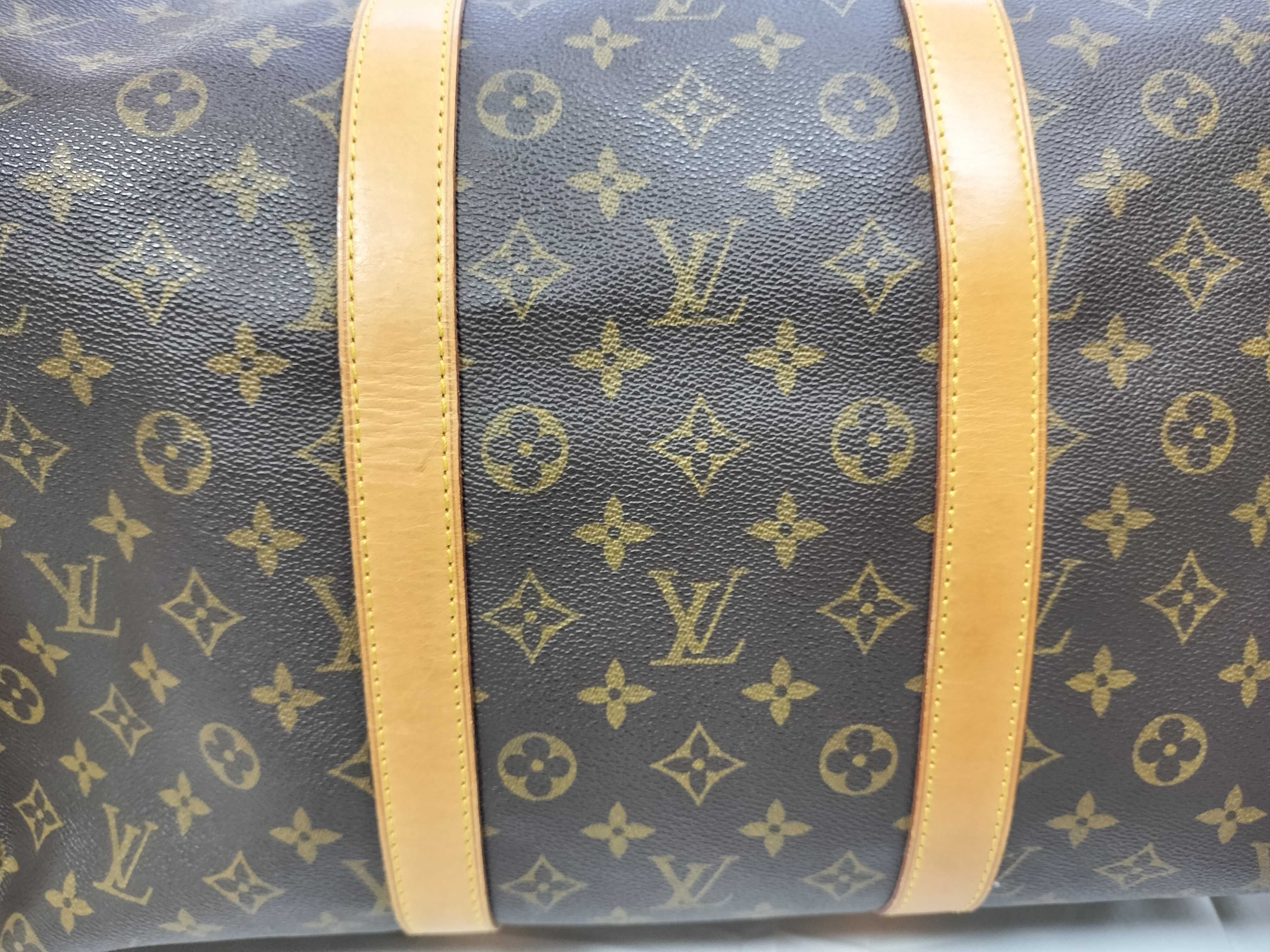 Monogram M41414 Keepall Bandoulière 55 Boston Bag — view 7