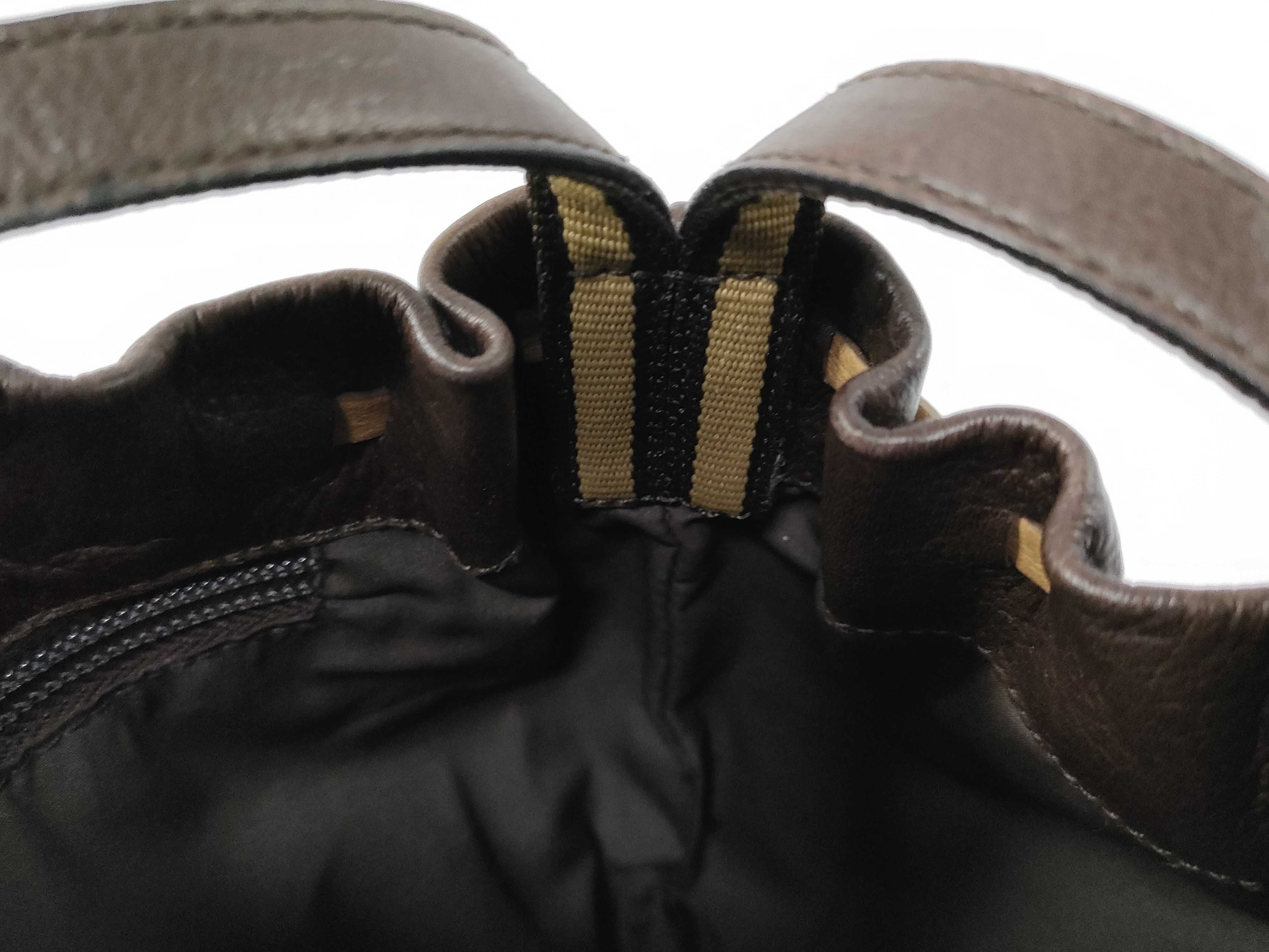 handbag ribbon leather handbag — view 9