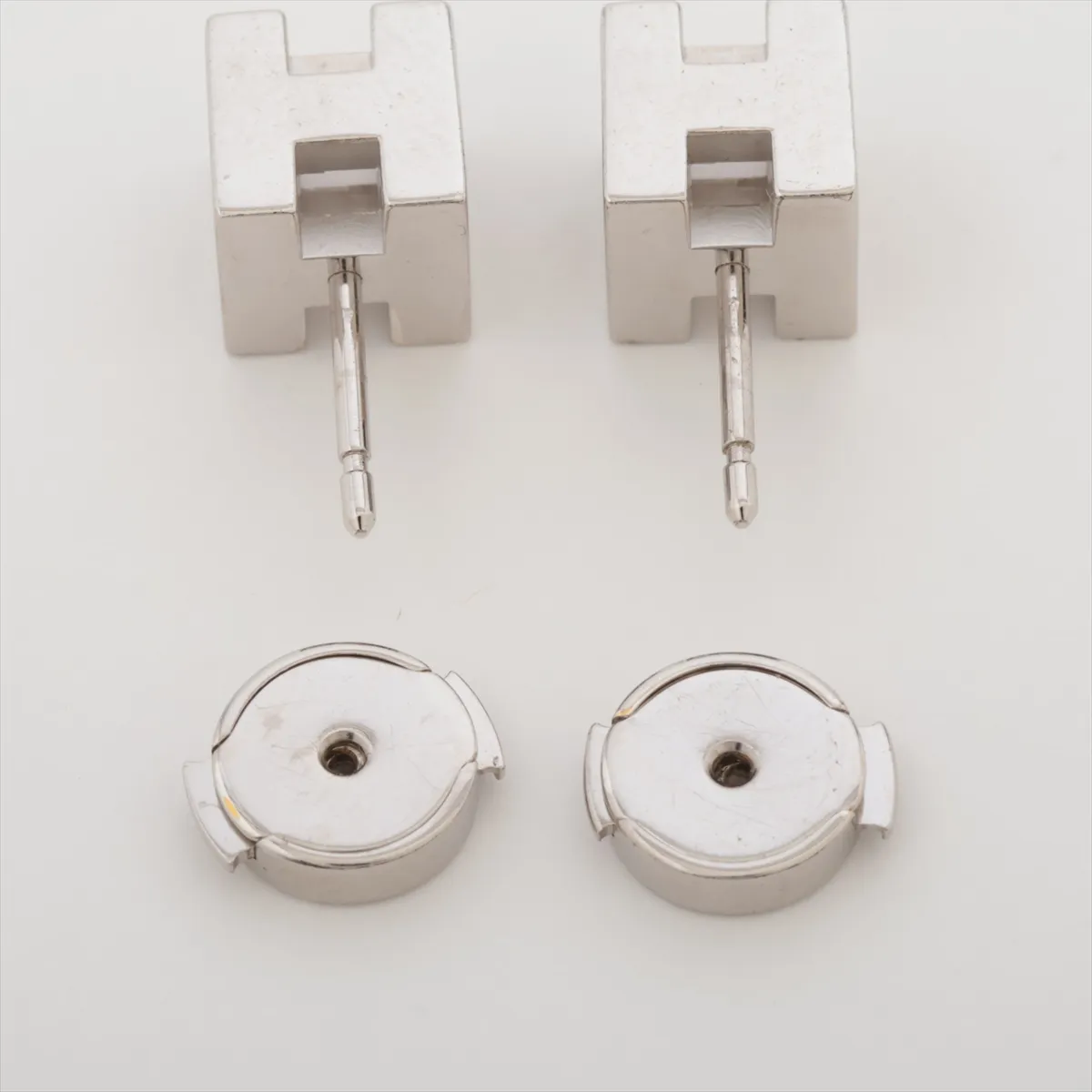 Cage d'H H-Cube Earrings (Pair) Metal Silver — view 4
