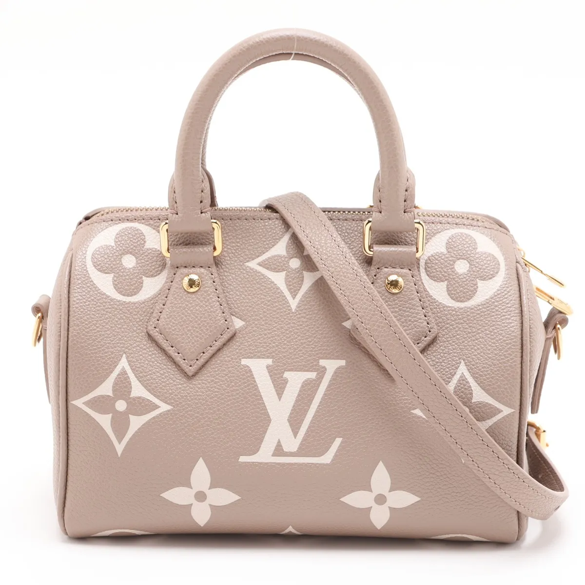 Monogram Empreinte Speedy Bandoulière 20 M46575 Beige (RFID detected)