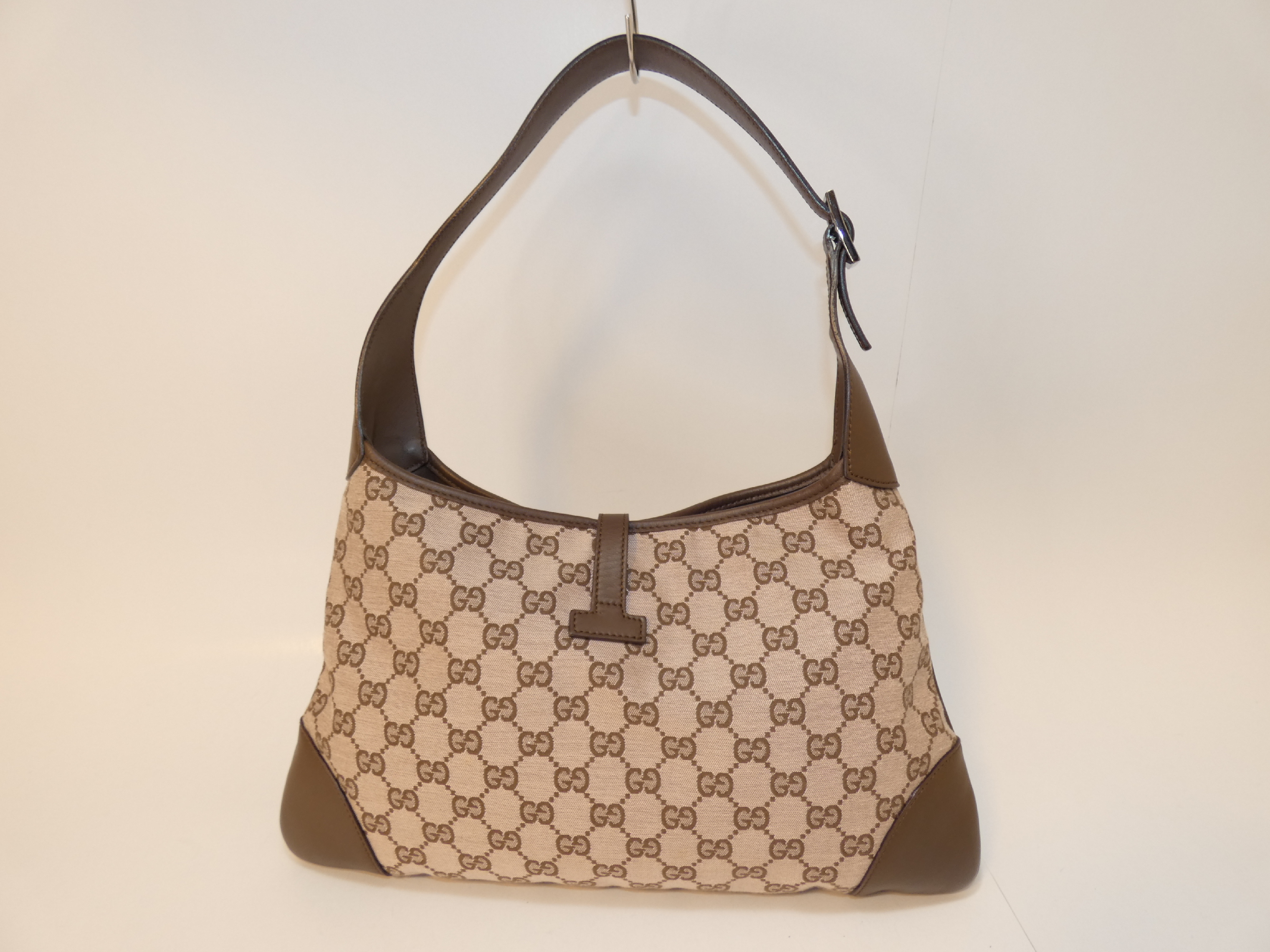 Jackie GG Canvas One-Hand Shoulder Bag — view 2