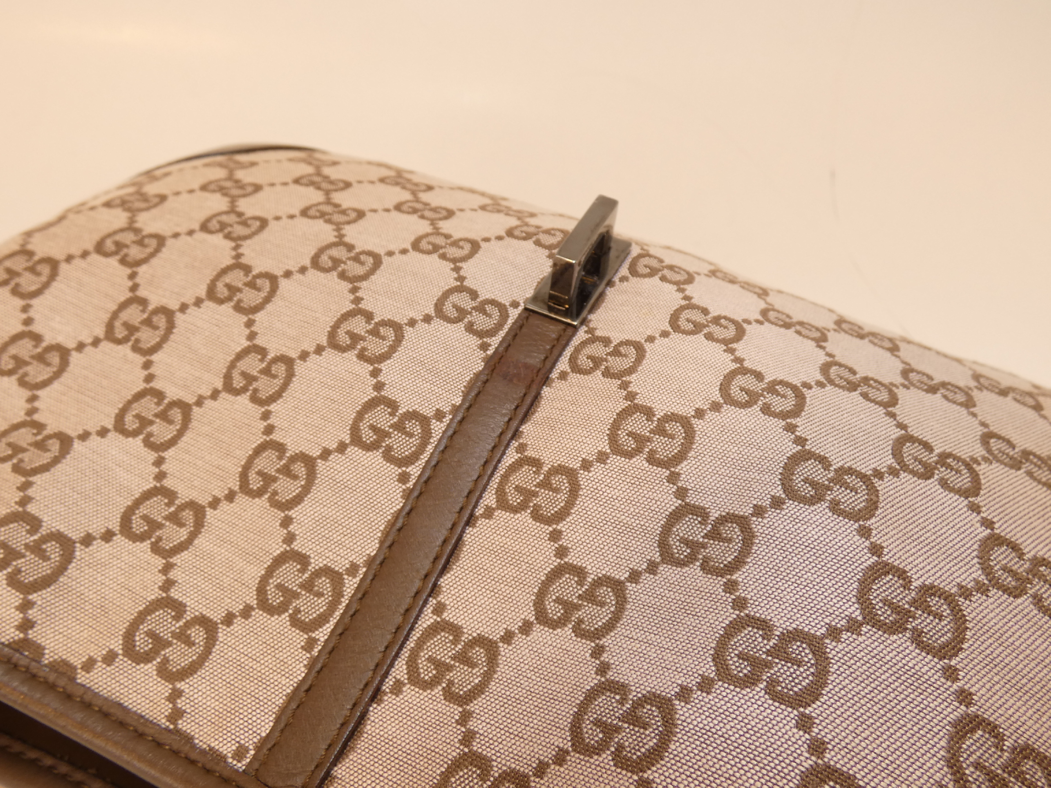 Jackie GG Canvas One-Hand Shoulder Bag — view 10