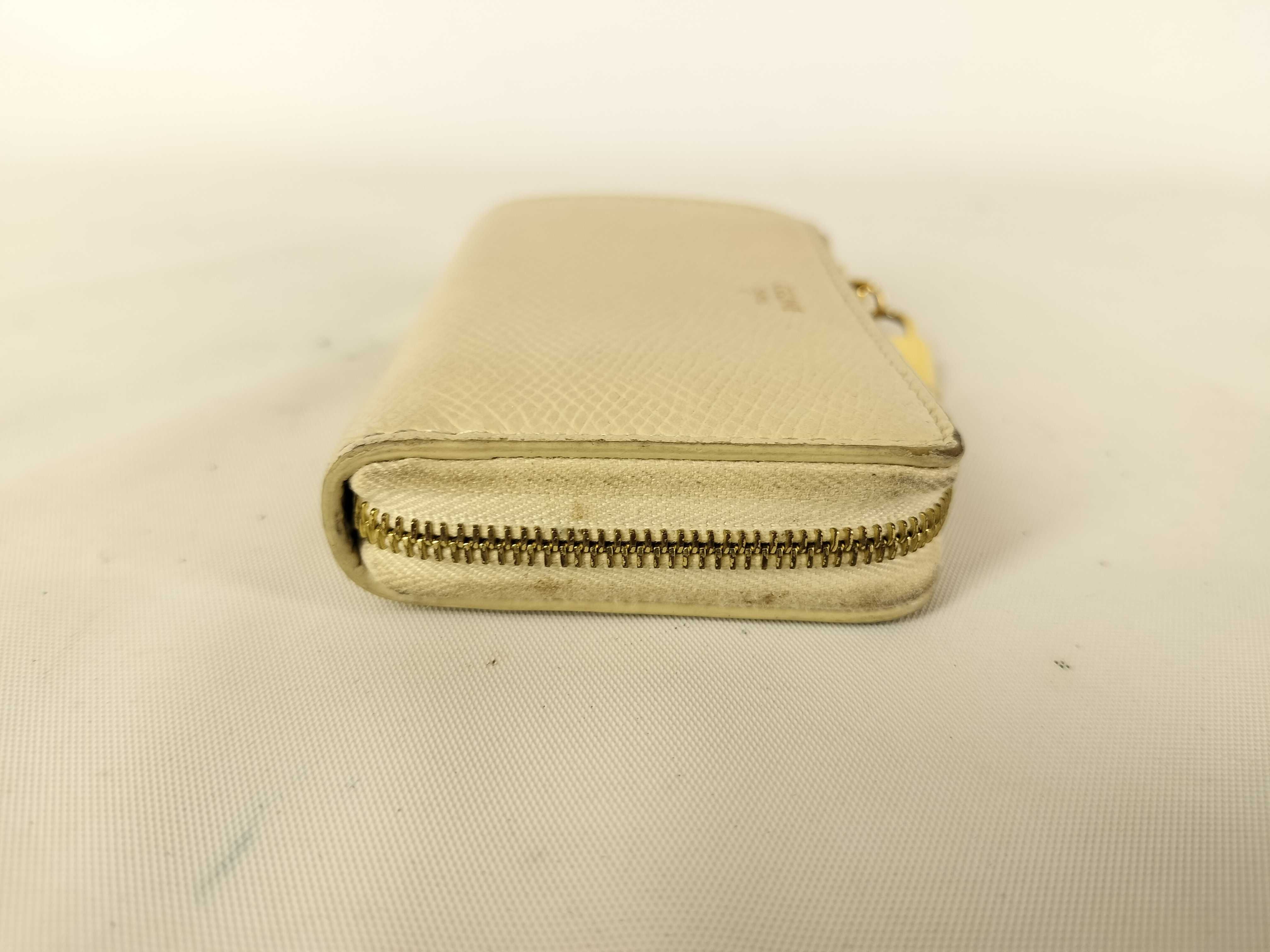 Leather Coin Case Wallet with Padlock — view 3