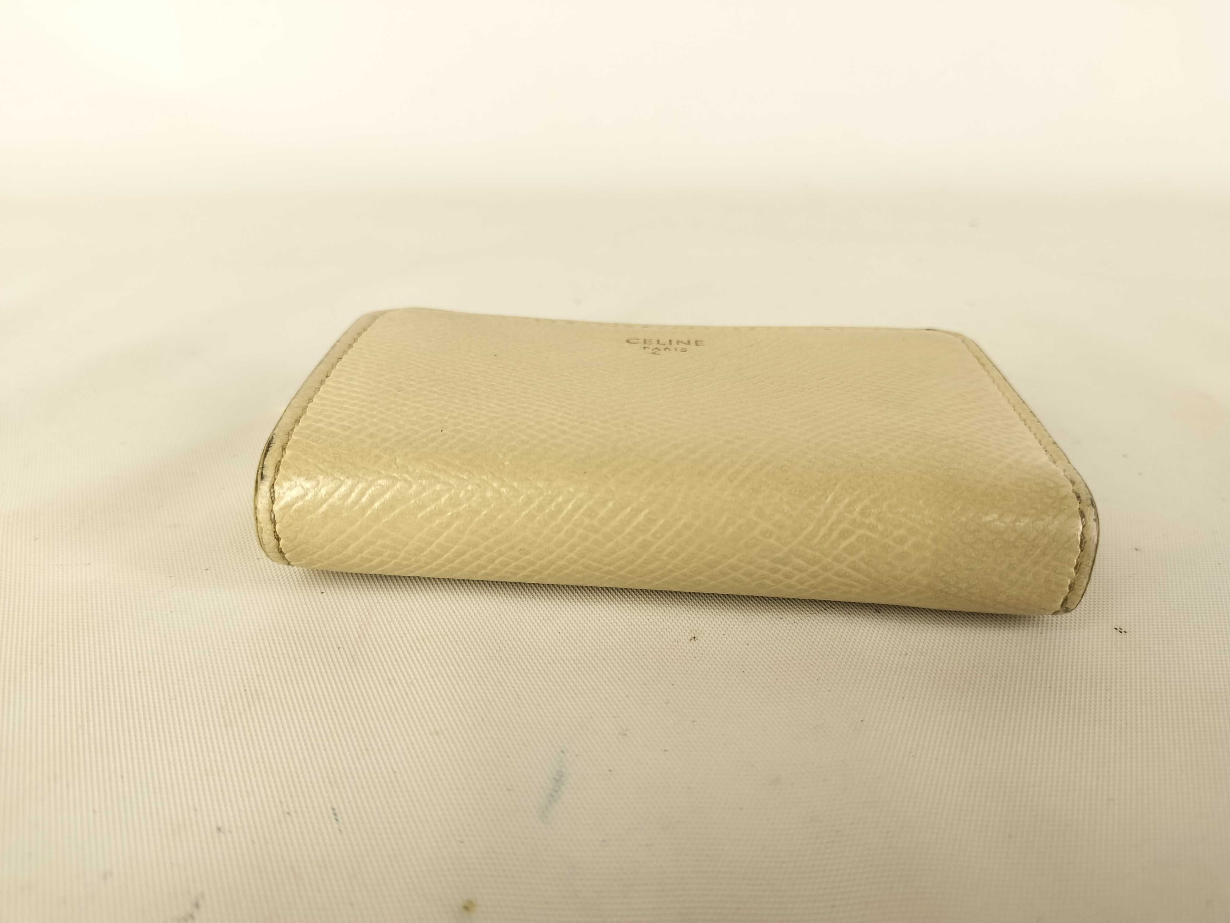 Leather Coin Case Wallet with Padlock — view 6