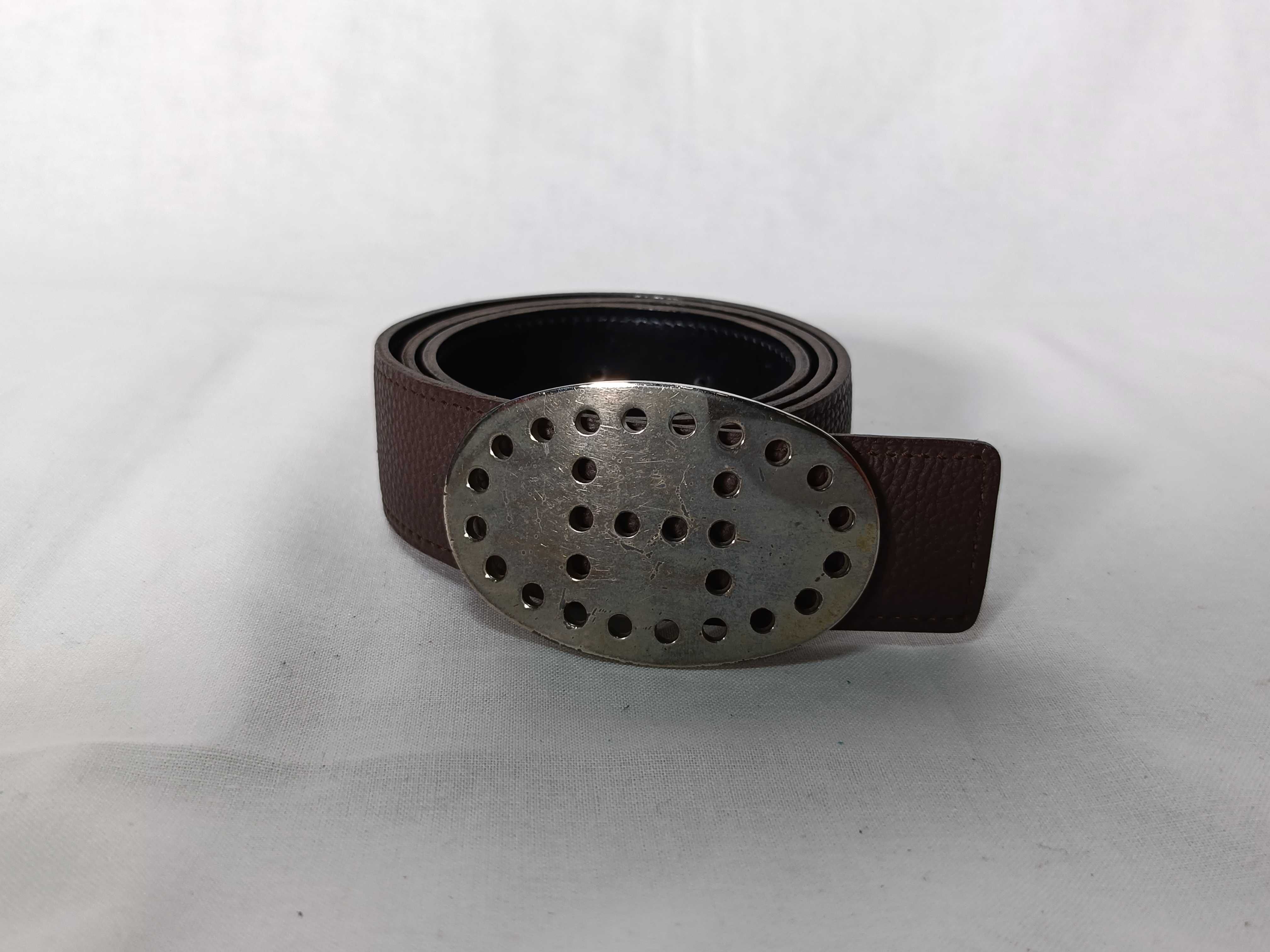 Belt Brown x Silver Belt
